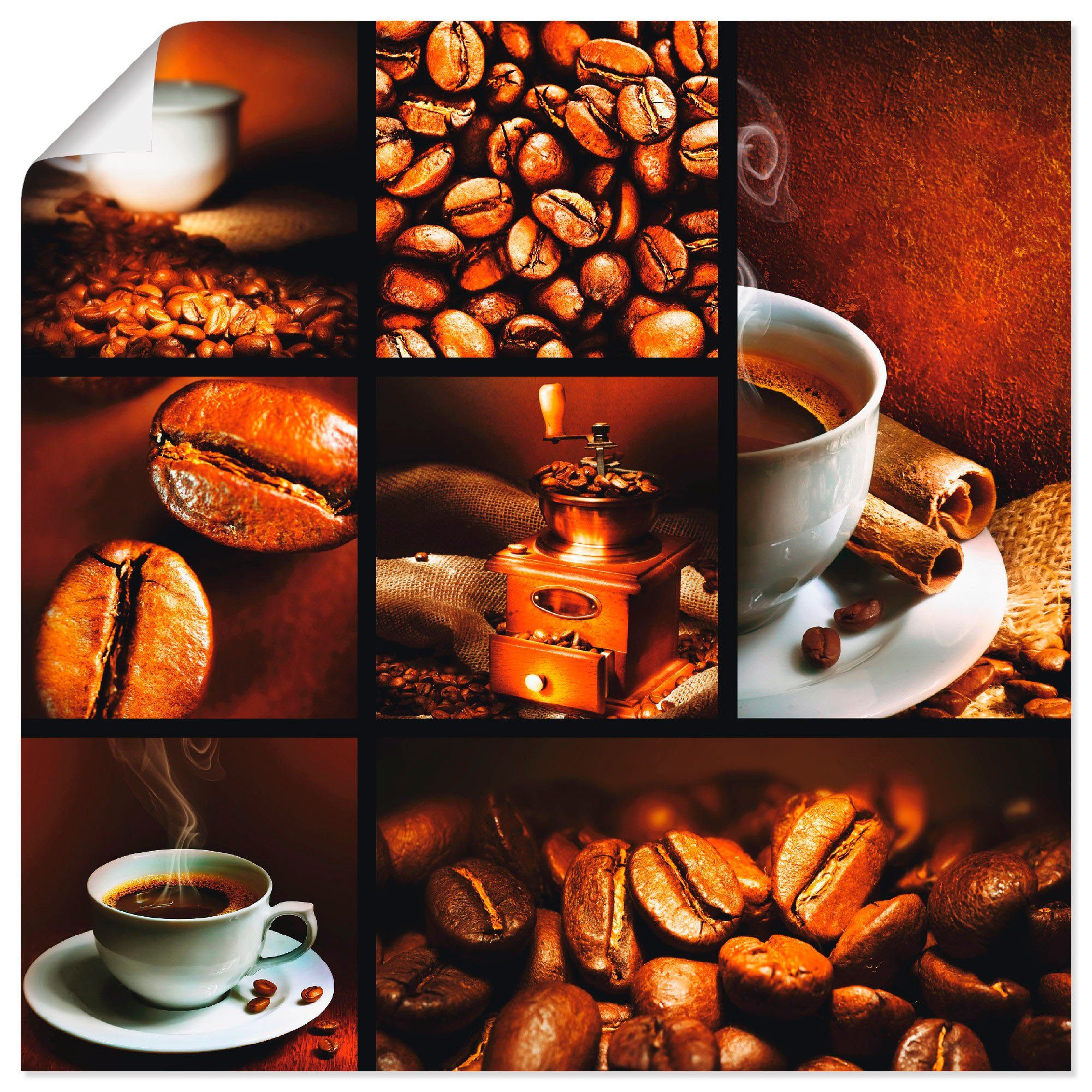 Artland artprint Kaffee Collage