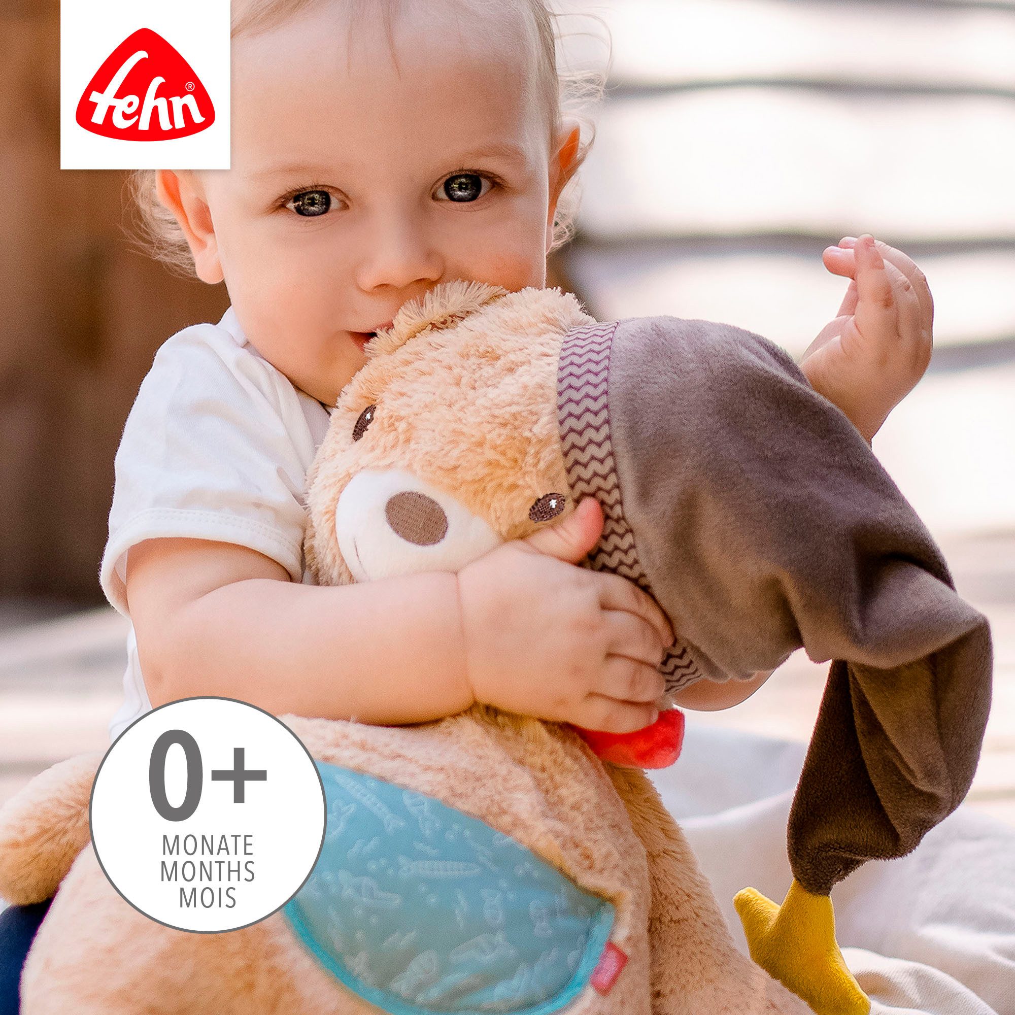 Fehn Knuffelbeest Bruno, beer XL, 42 cm