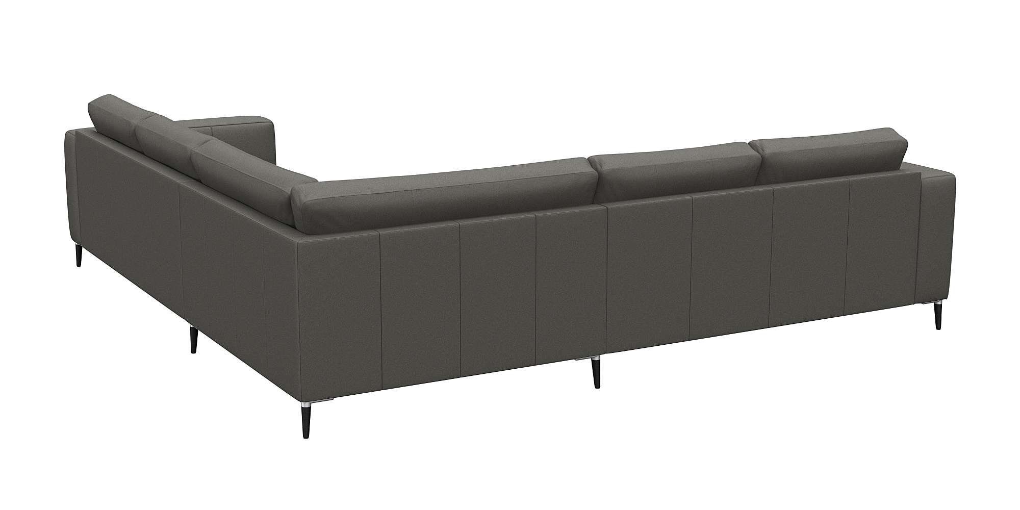 FLEXLUX Hoekbank Fiore, gelijkbenig, super zitcomfort door koudschuim in de zitting