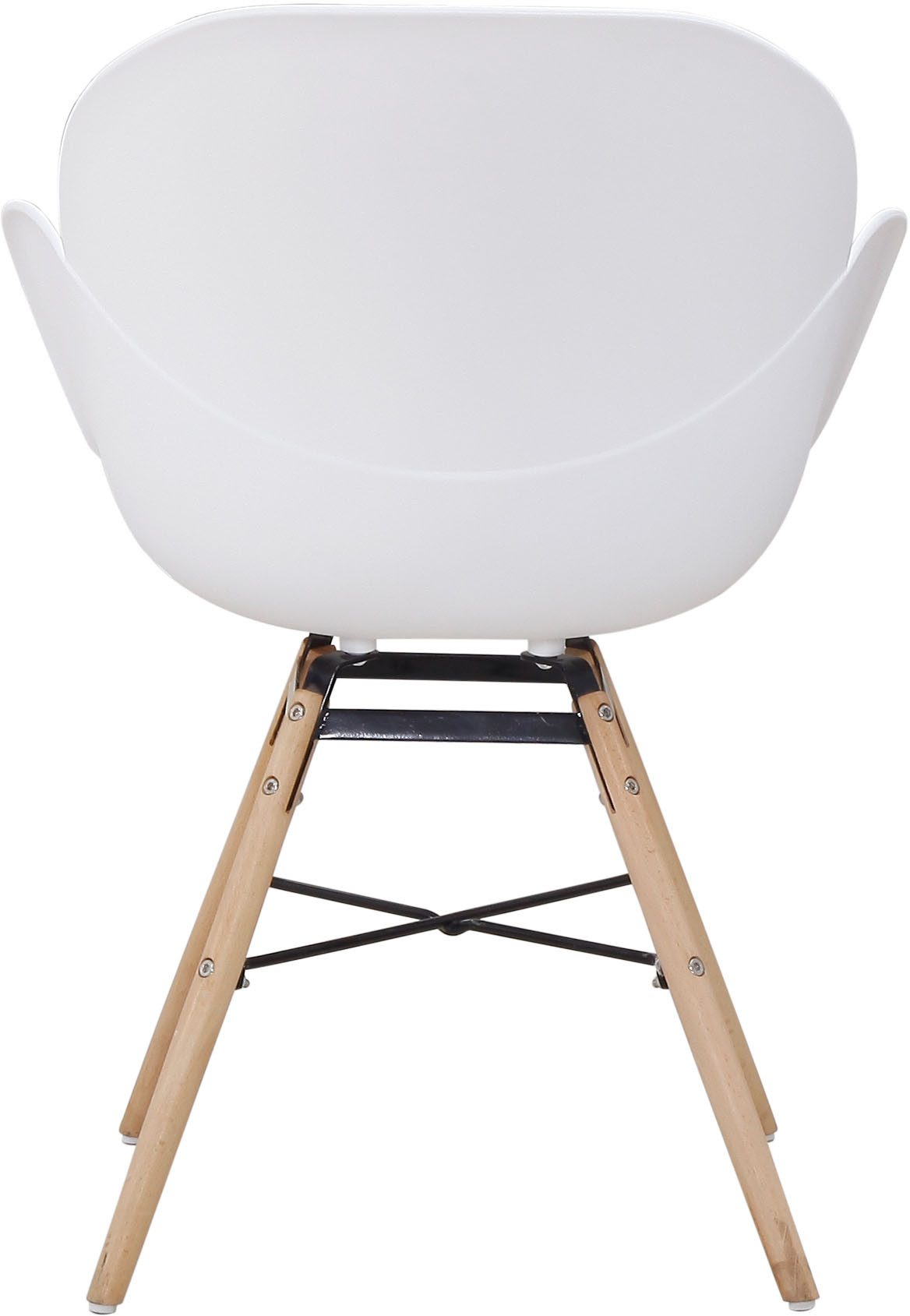 Kayoom Stoel met 4 poten Stoel Amalia 110 2-delige set, praktisch set, comfortabele kunststofstoel (set, 2 stuks)