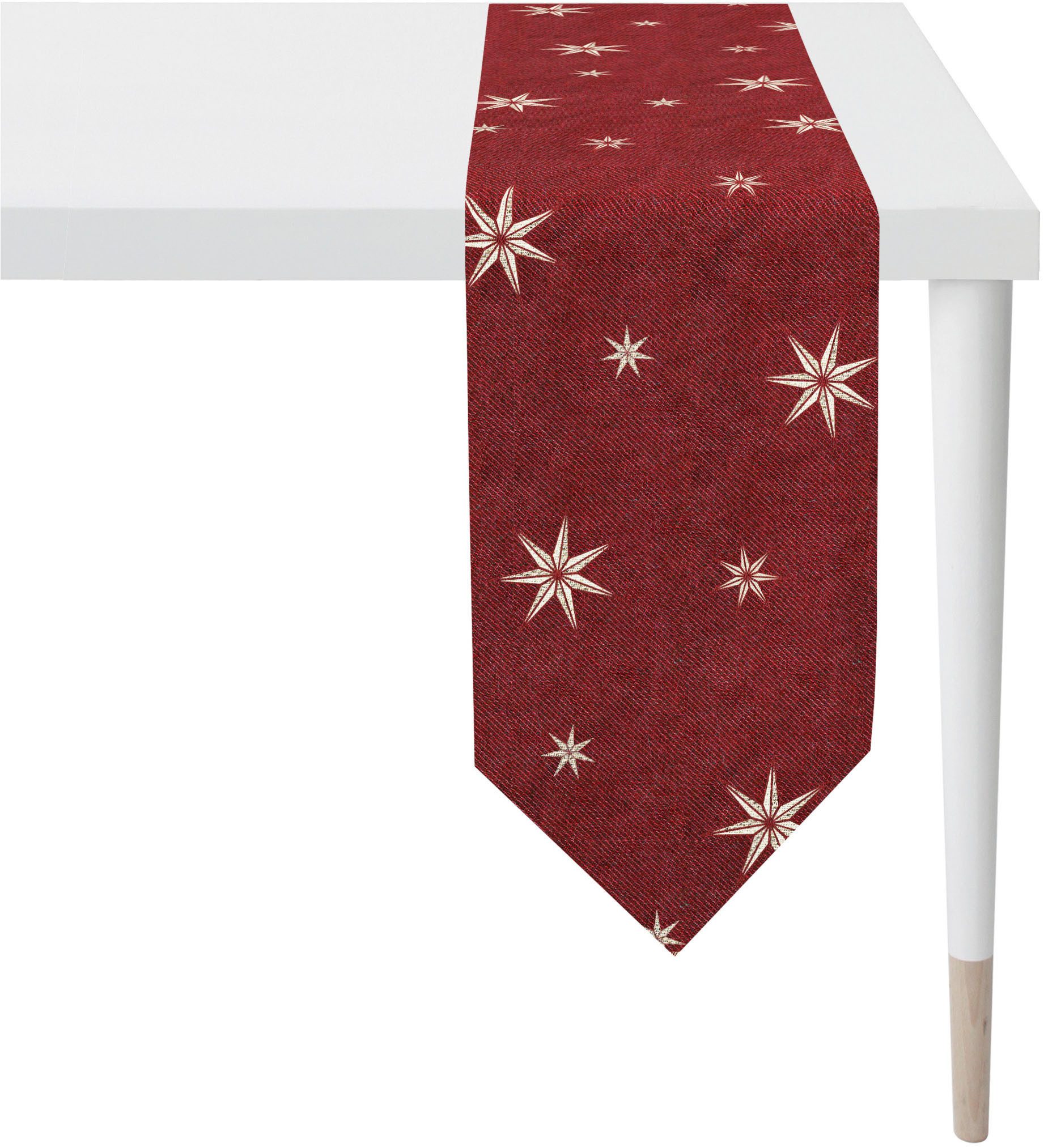 APELT Tafelband 5842 (1 stuk) tafelkleden rood