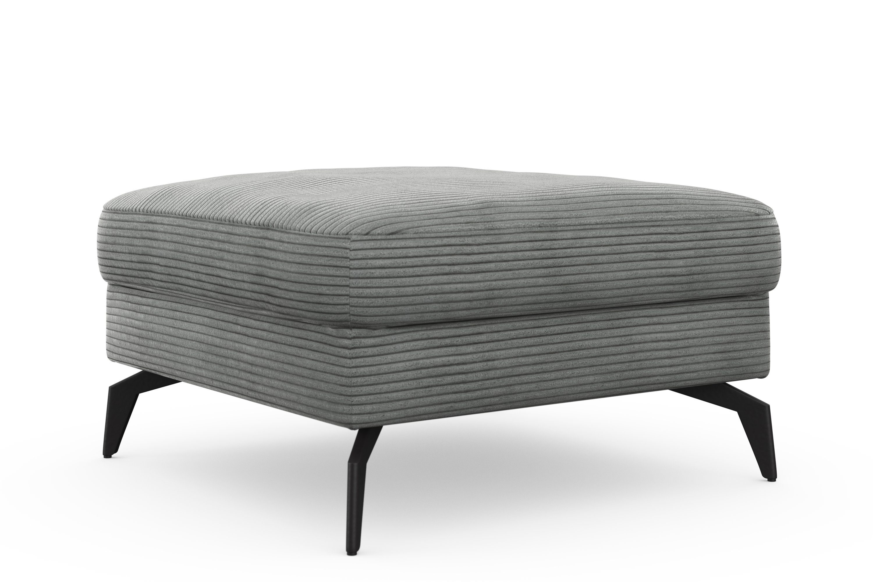 sit&more Hocker Cabana met gestylede metalen poten