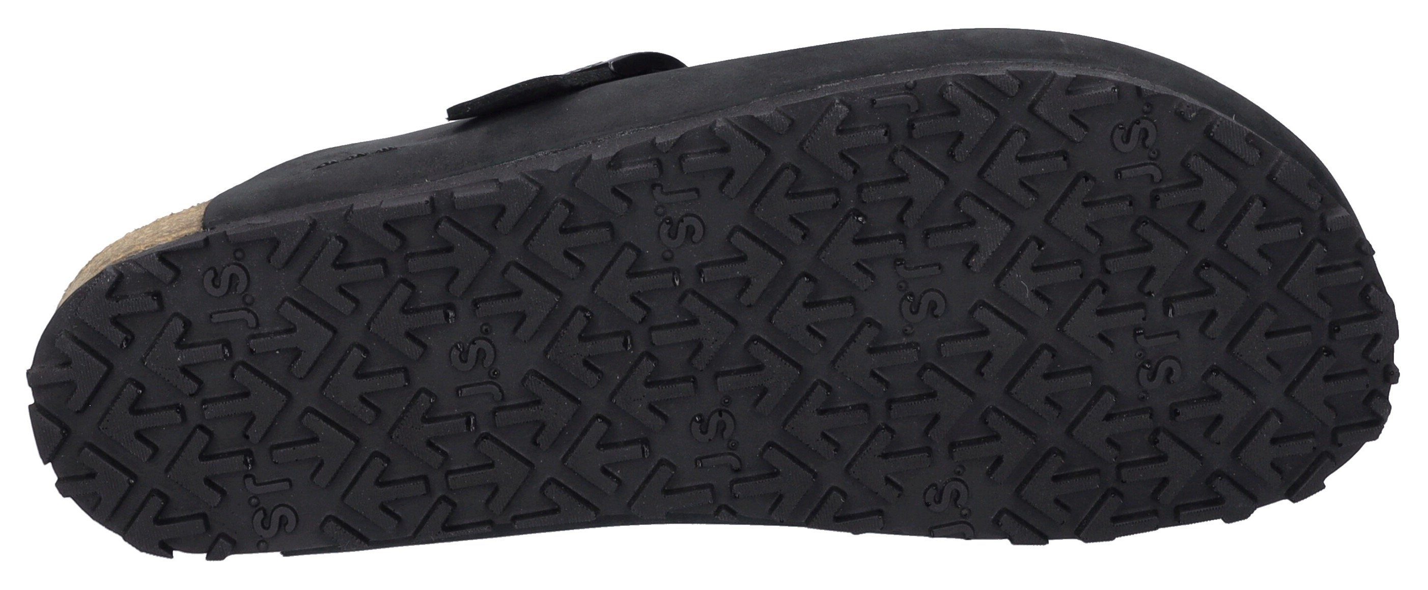 Josef Seibel Clogs Josef 04 , zomerschoen, slippers, vakantie, met comfortabel voetbed