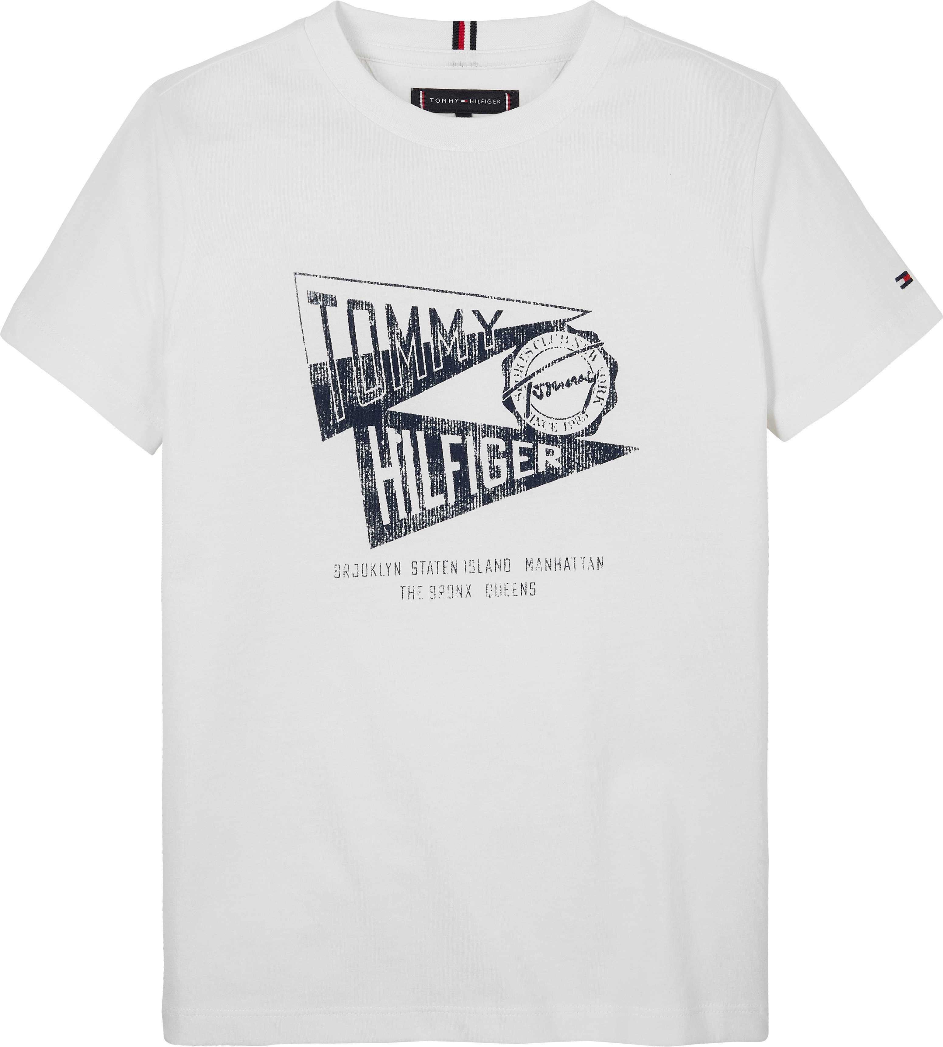 Tommy Hilfiger T-shirt TEXTURED GRAPHIC PRINT TEE SS