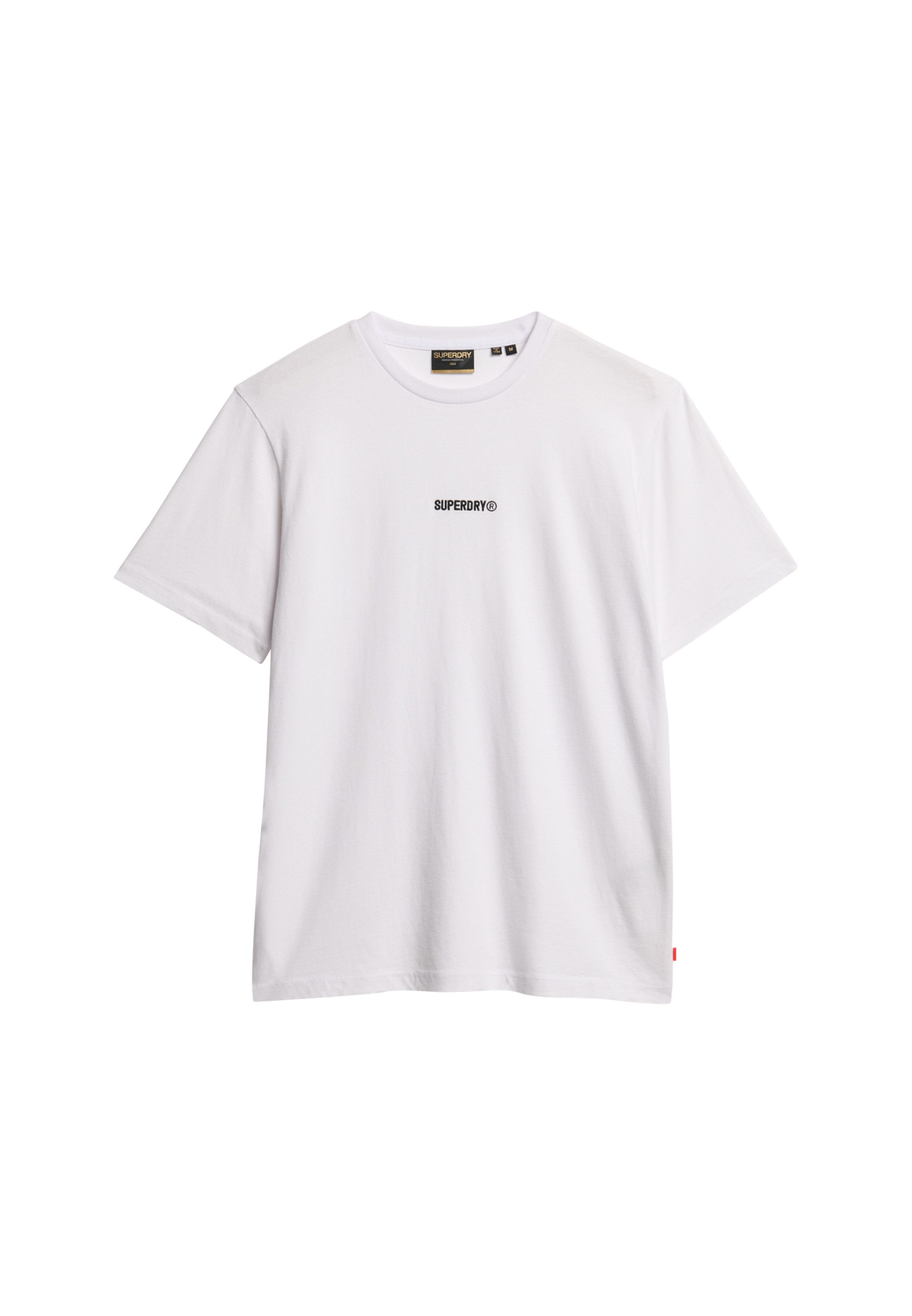 Superdry Shirt met ronde hals MICRO LOGO T SHIRT