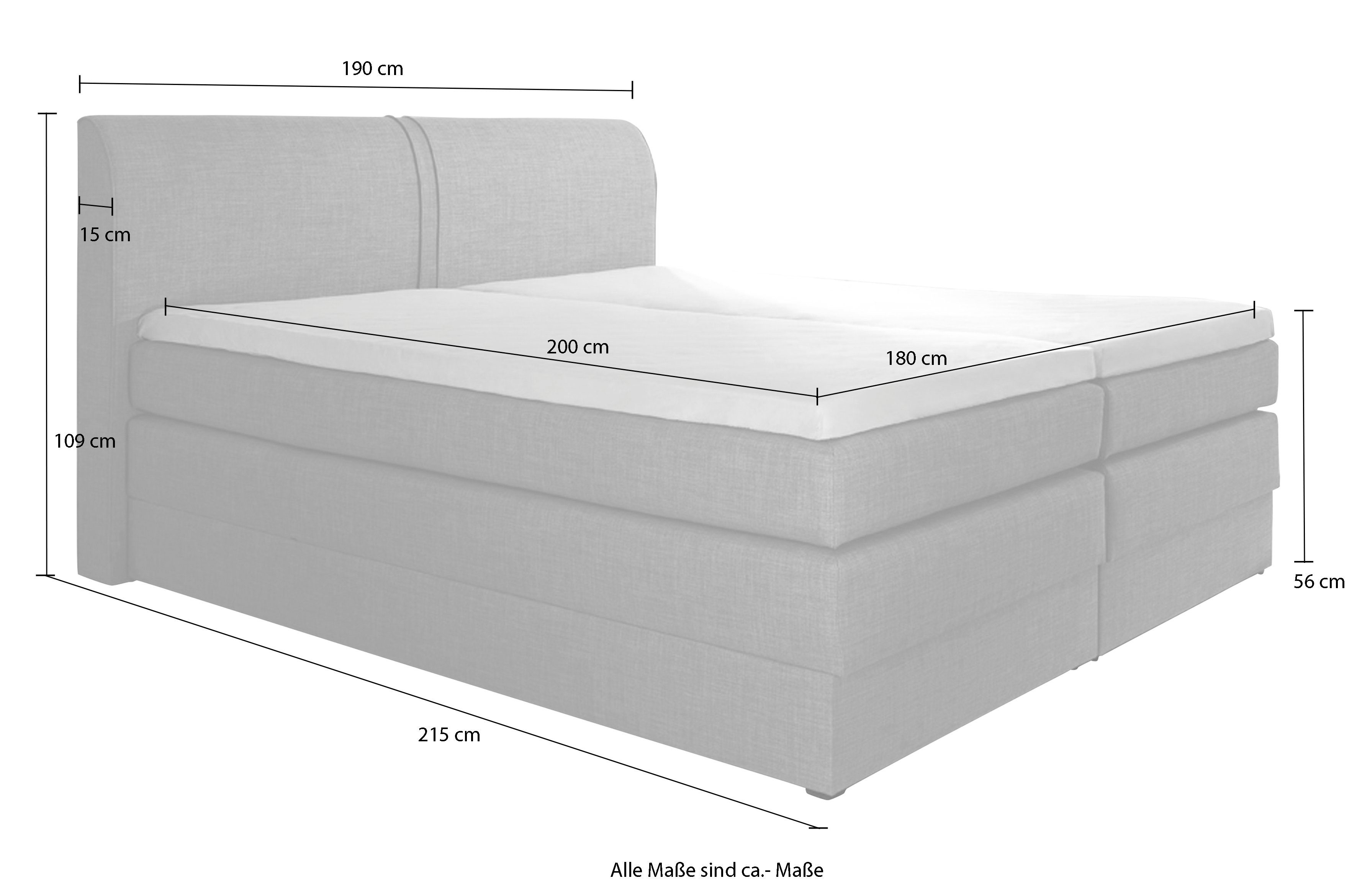 hapo Boxspring met bedkist