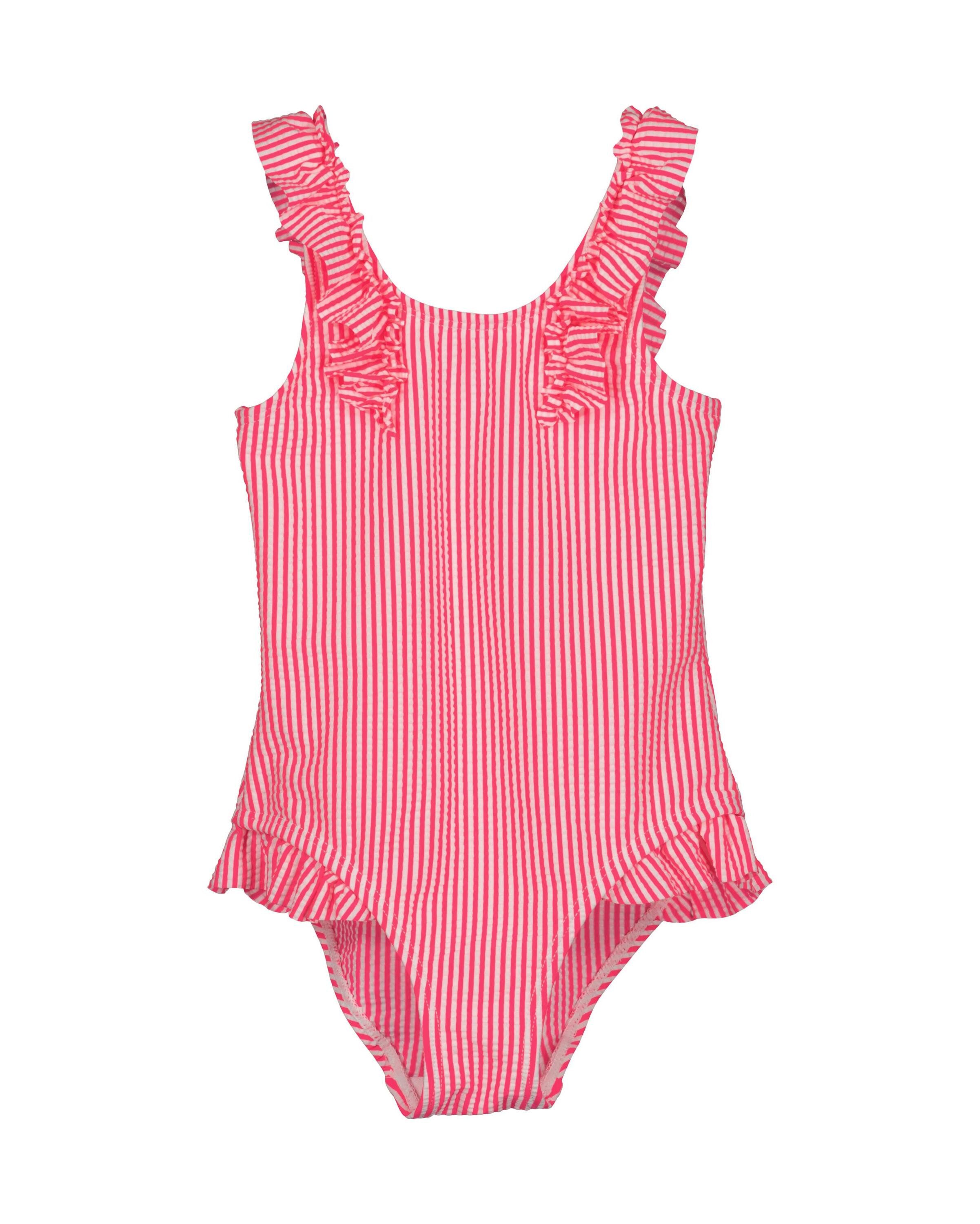 Blue Seven Badpak Blue Seven meisjes badpak een stuk badmode zwemoutfit (1 stuk) jongens badmode maat 104/110 roze
