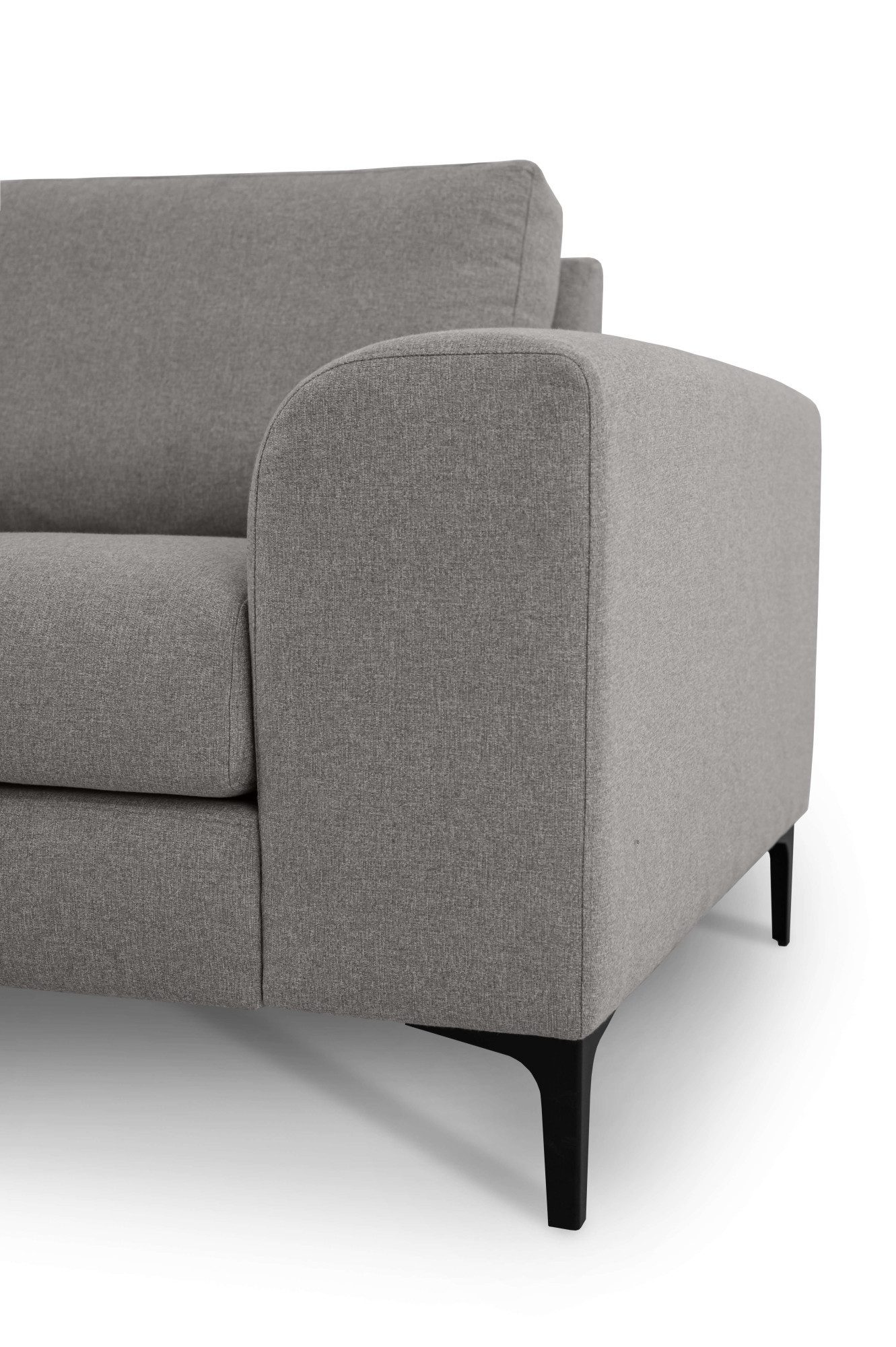 INOSIGN Hoekbank Henry met metalen poten, in een modern design