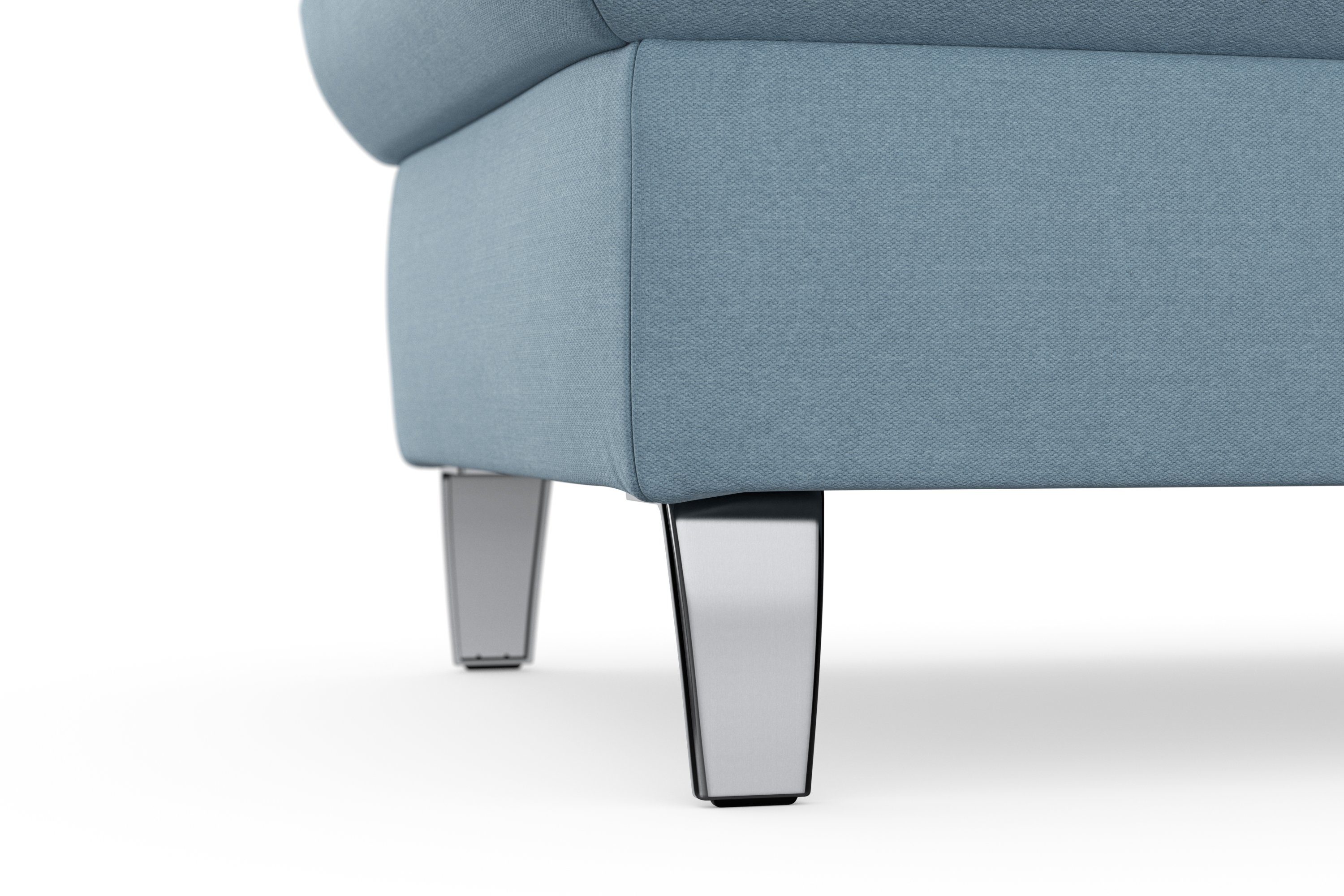 sit&more Hocker met bergruimte Maggiore met bergruimte en moderne metalen poten