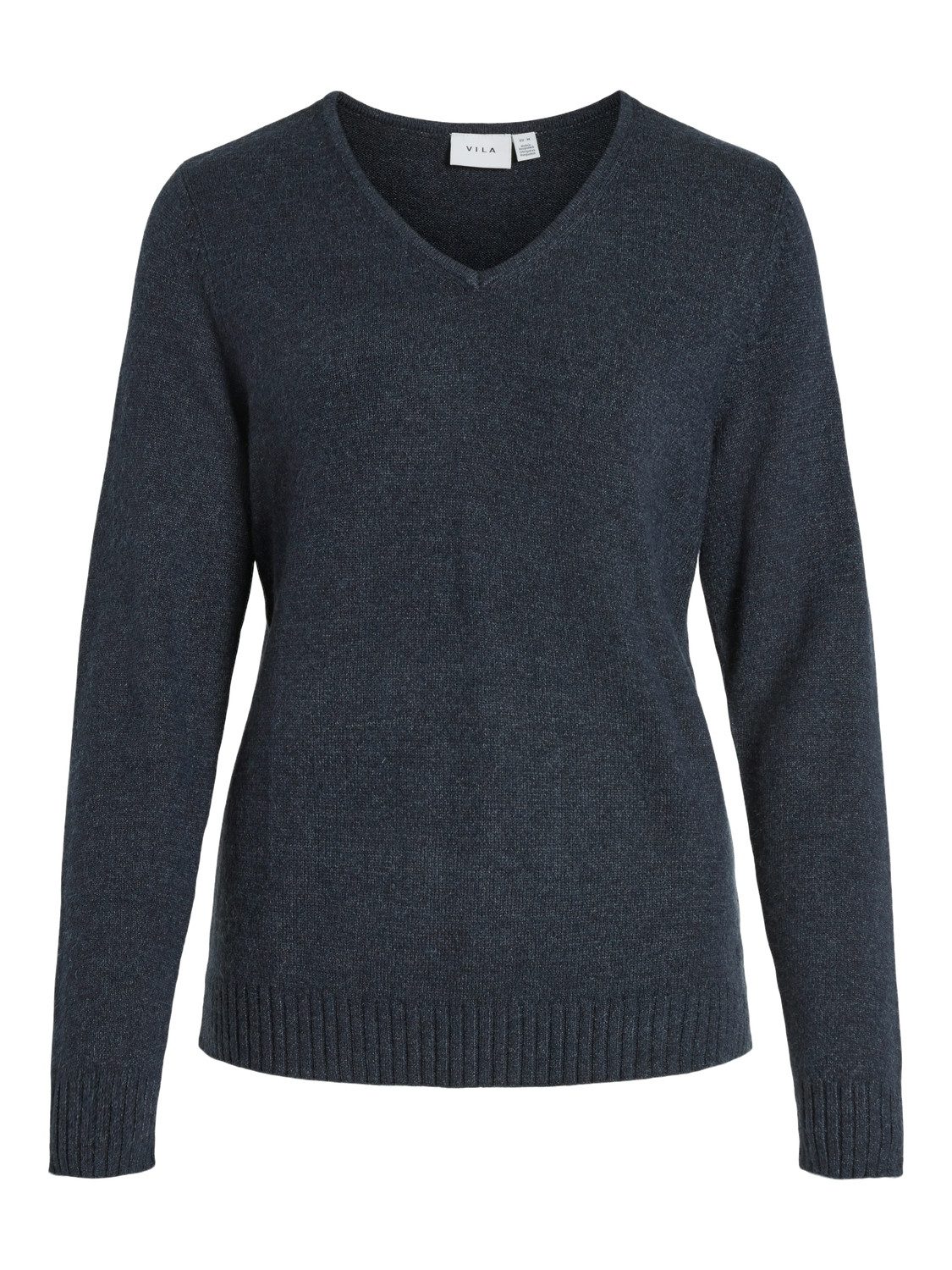Vila Trui met V-hals VIRIL V-NECK L/S KNIT TOP - NOOS
