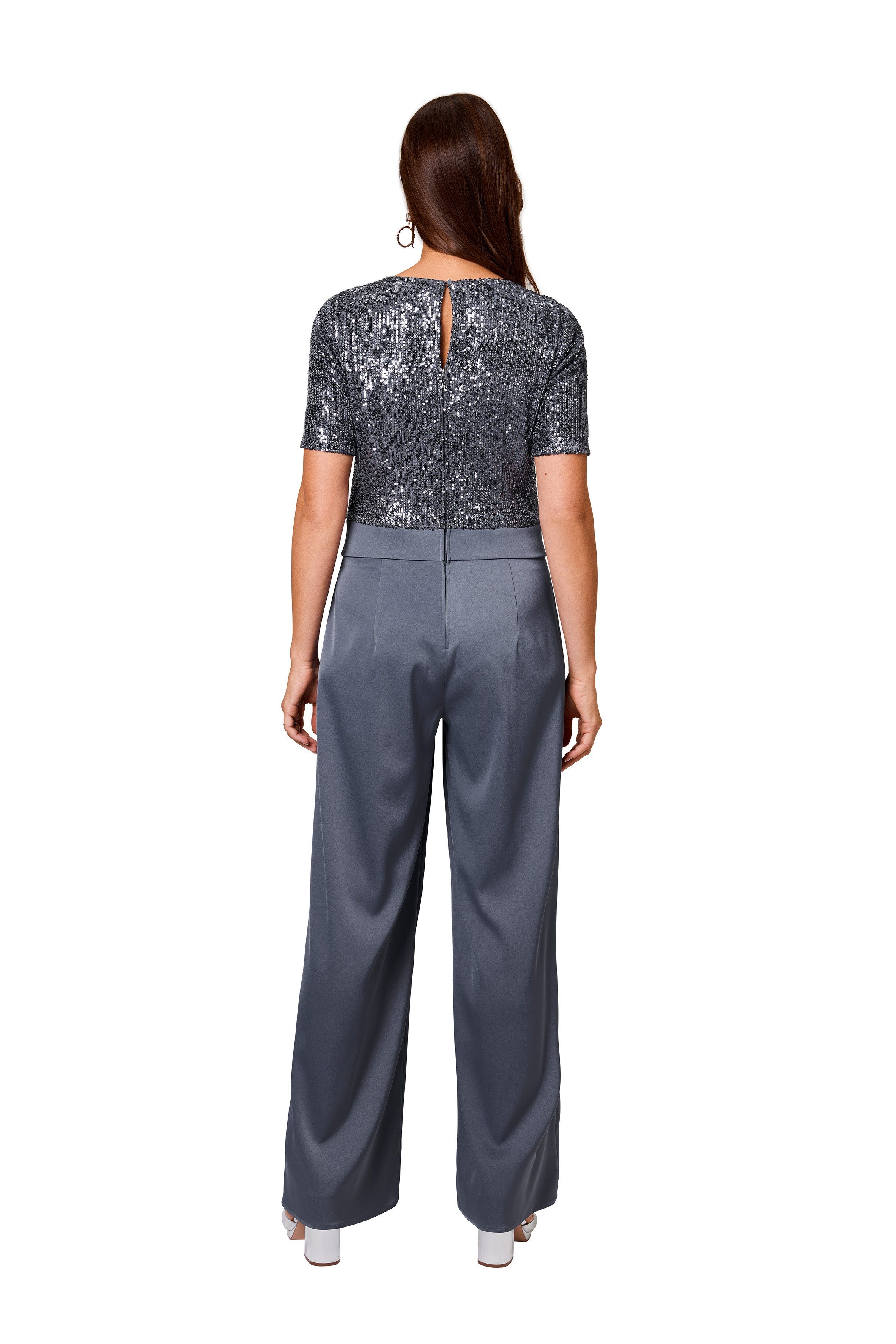HERMANN LANGE Collection Jumpsuit in culotte-stijl met pailletten