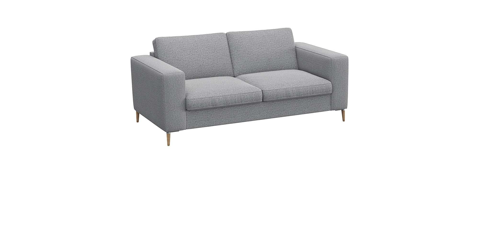 FLEXLUX 2-zitsbank Fiore designsofa, comfortabel en gezellig door hoogwaardige zitconstructie
