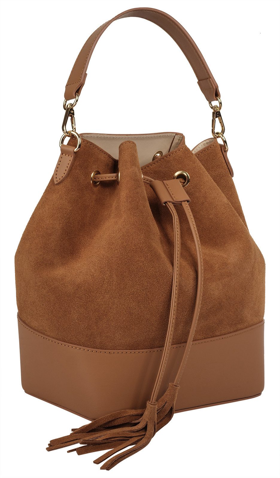 Samantha Look Schoudertas echt leer, made in italy