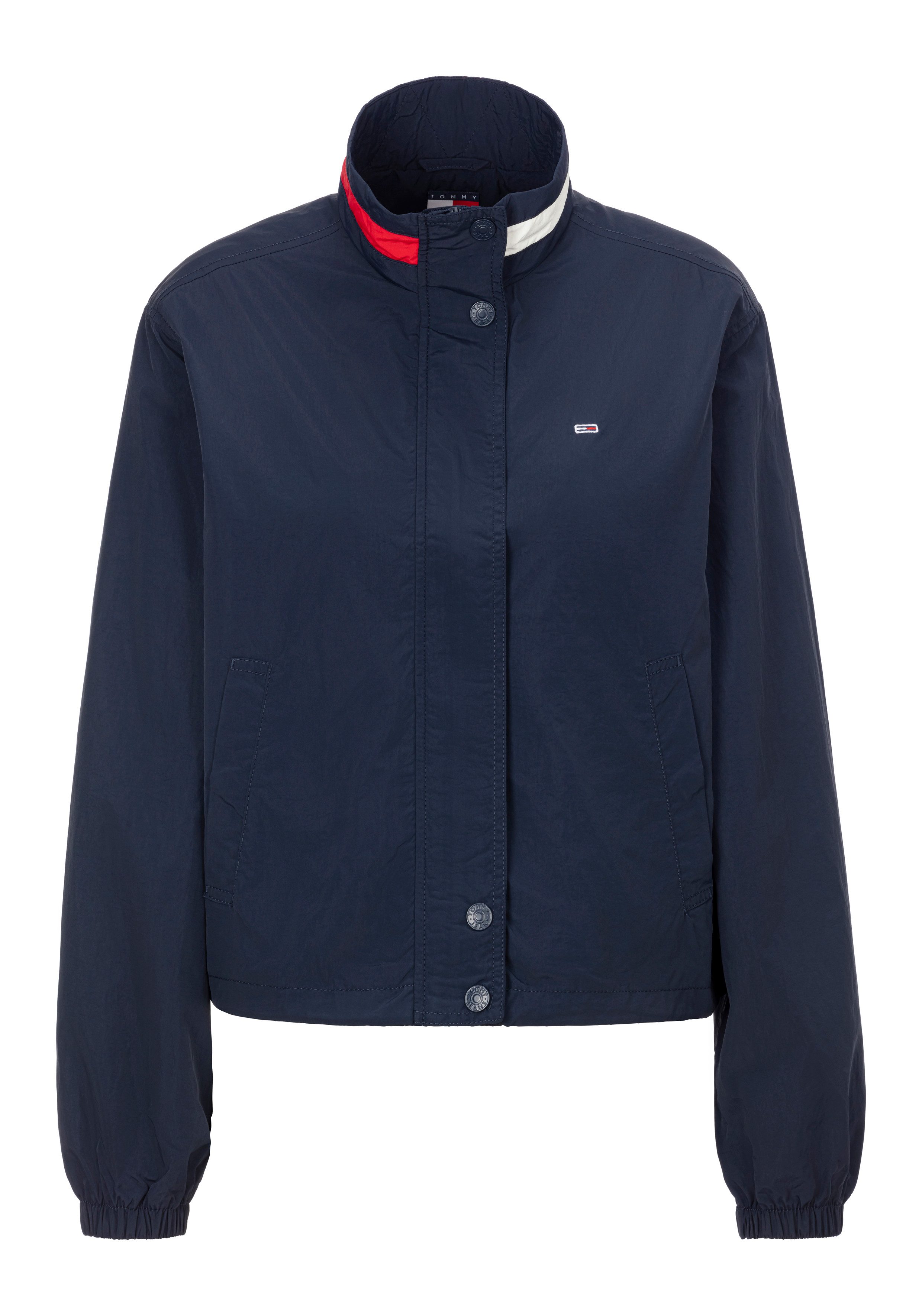 TOMMY JEANS Windbreaker TJW ESSENTIAL JACKET EXT met contrastkleurige inzet