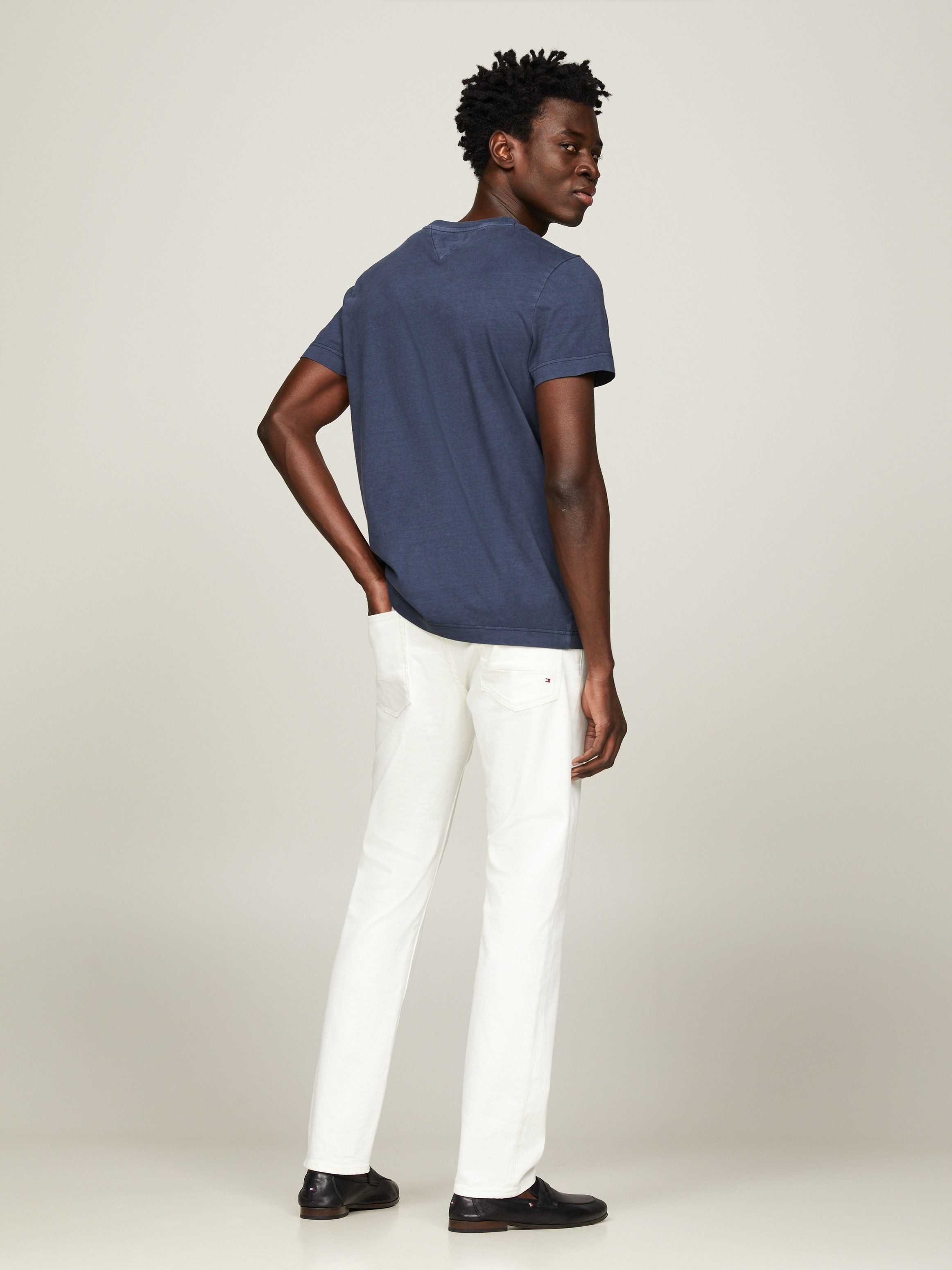 Tommy Hilfiger T-shirt GARMENT DYE CHEST FLAG TEE