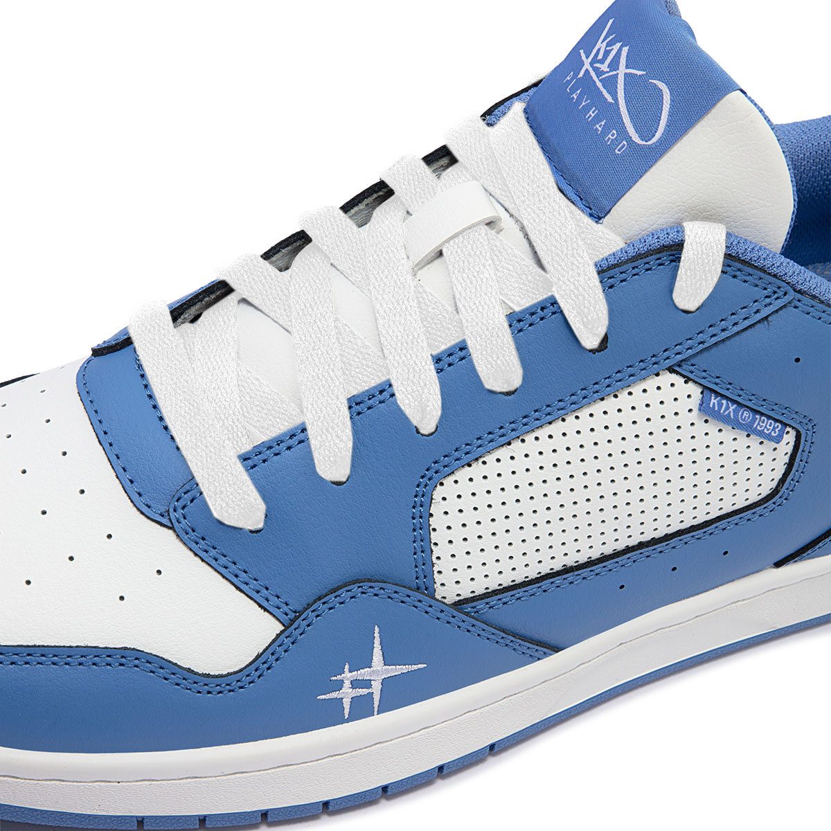 K1X Sneakers Sweep Gk blue/white Basketbal geïnspireerd ontwerp