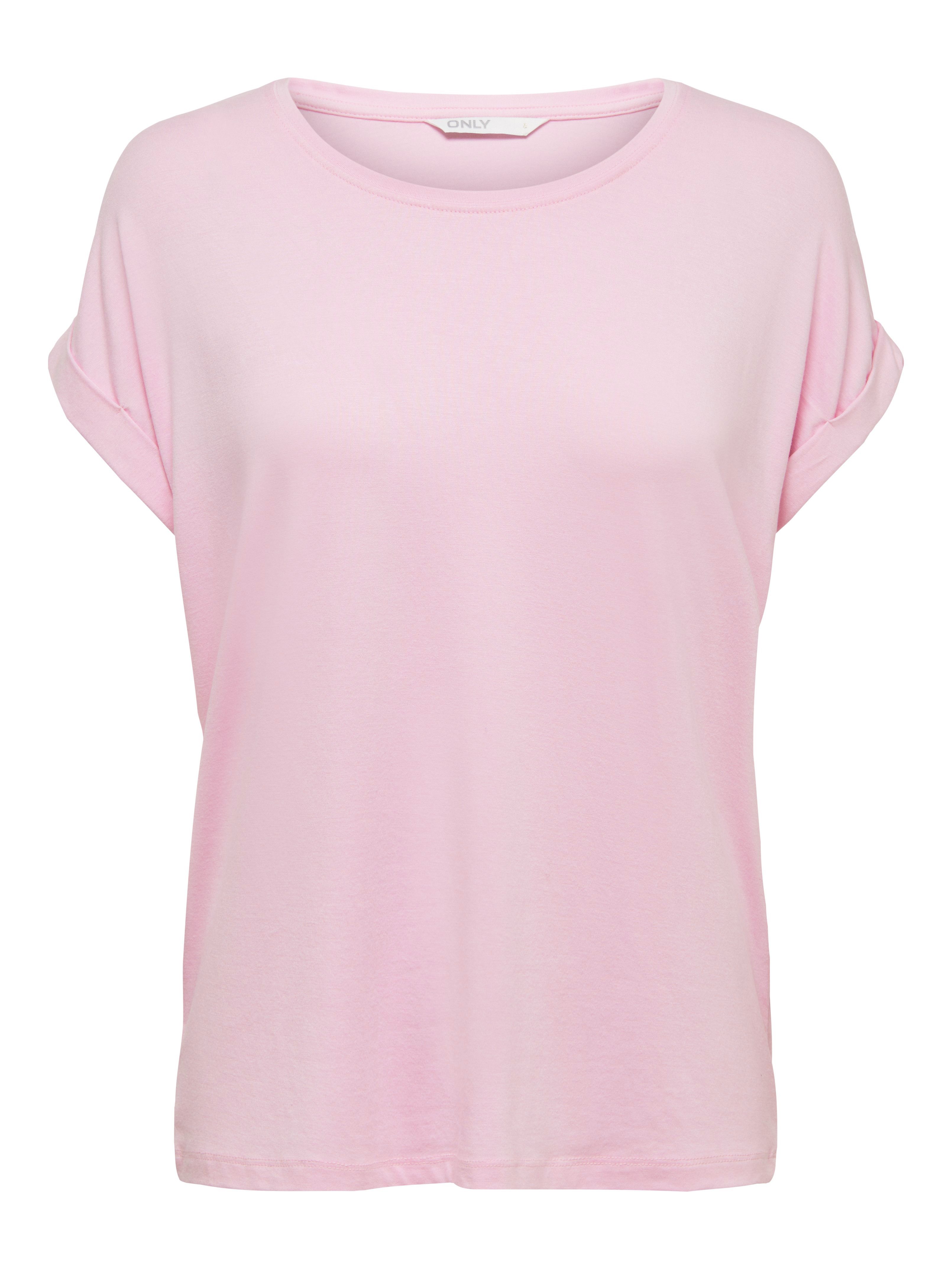 Only T-shirt ONLMOSTER – Shirt met korte mouwen en omslag en klassieke look