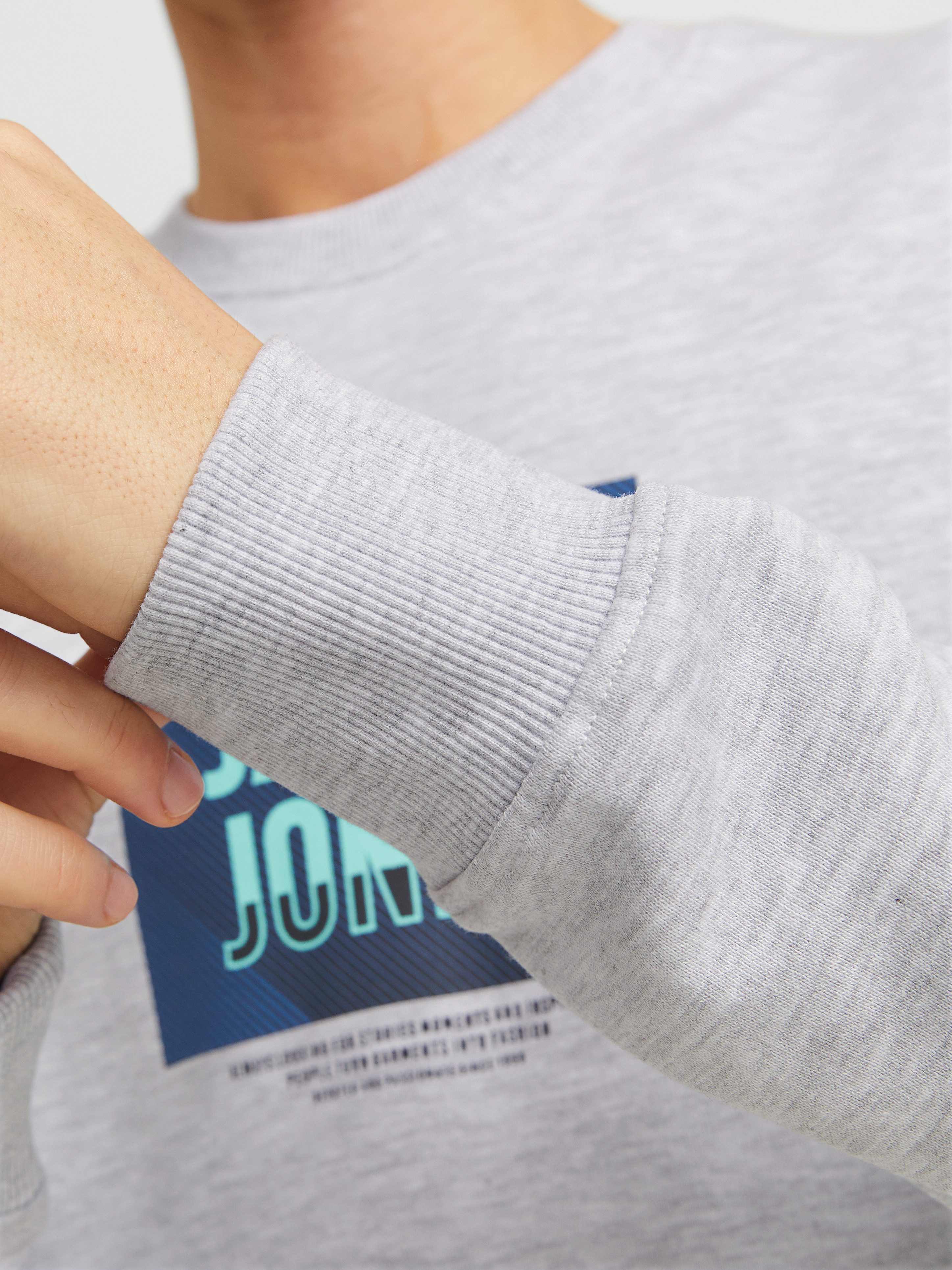 Jack & Jones Sweatshirt JJHUDSON SWEAT CREW NECK