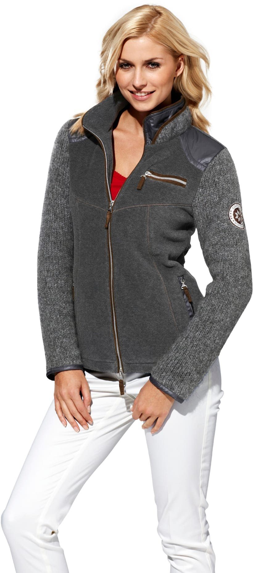 heine Shirtjasje Sweatvest (1-delig)