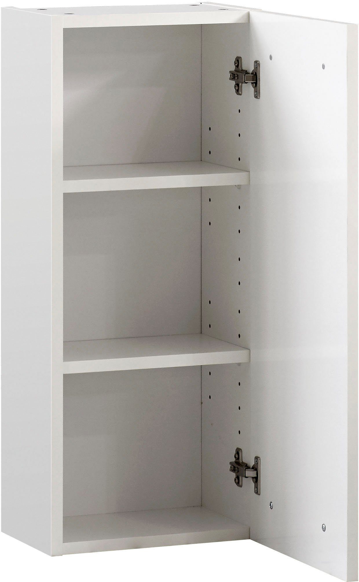 Saphir Badkamerserie Quickset 335 8-delig, wastafelonderkast met led-spiegelkast Hoge kasten, onderkasten, hangende kasten, inclusief deurdemper, 17 deuren (10-delig)