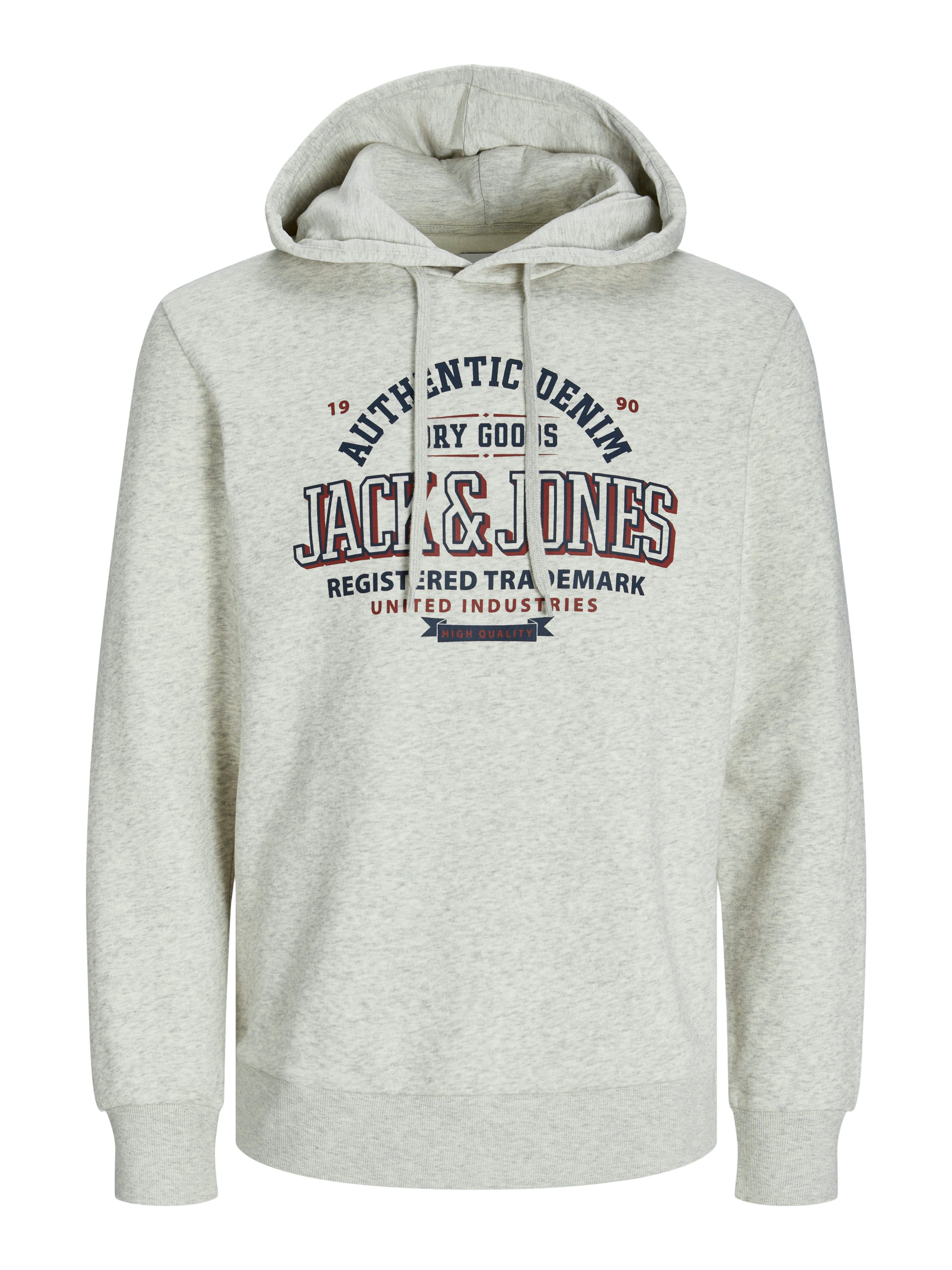 Jack & Jones Hoodie JJELOGO SWEAT HOOD 2 COL 24 25 NOOS
