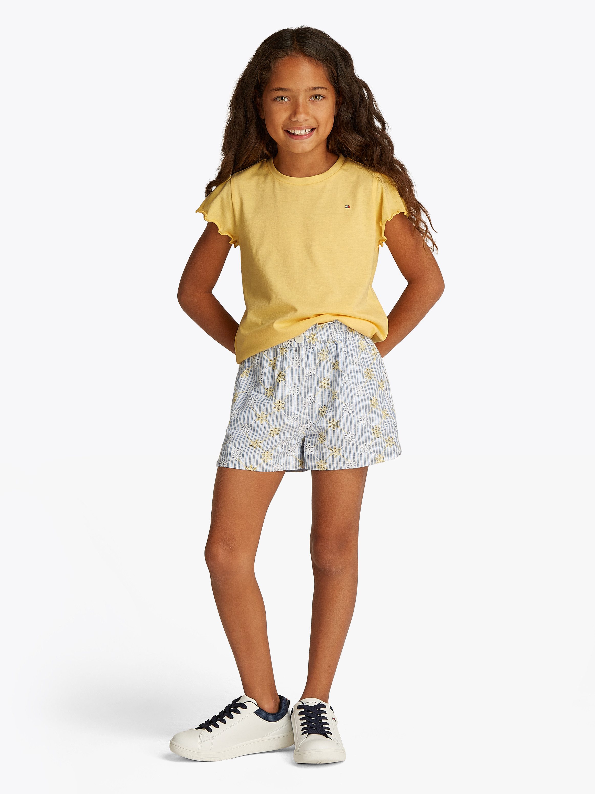 Tommy Hilfiger T-shirt ESSENTIAL RUFFLE SLEEVE TOP