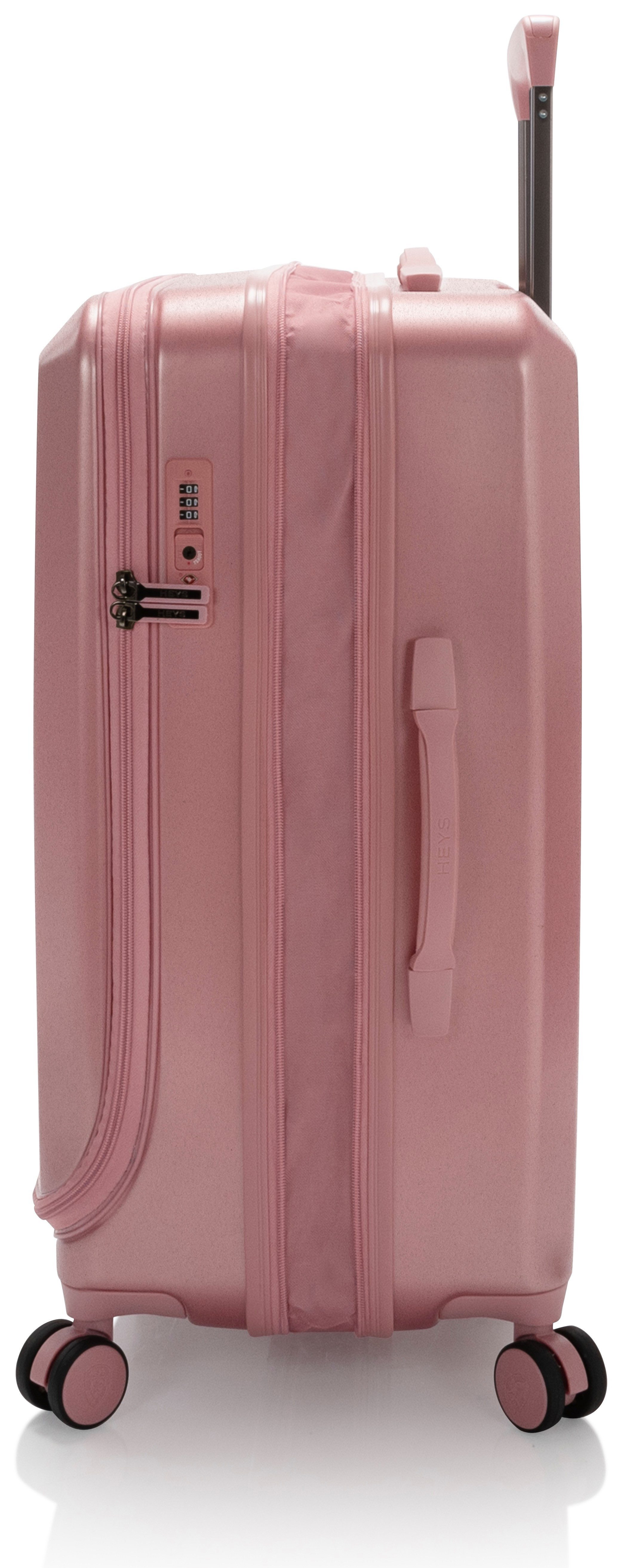 Heys Koffer EZ Fashion in verschillende kleuren en maten x Joachim Llambi reisbagage koffer volumevergroting