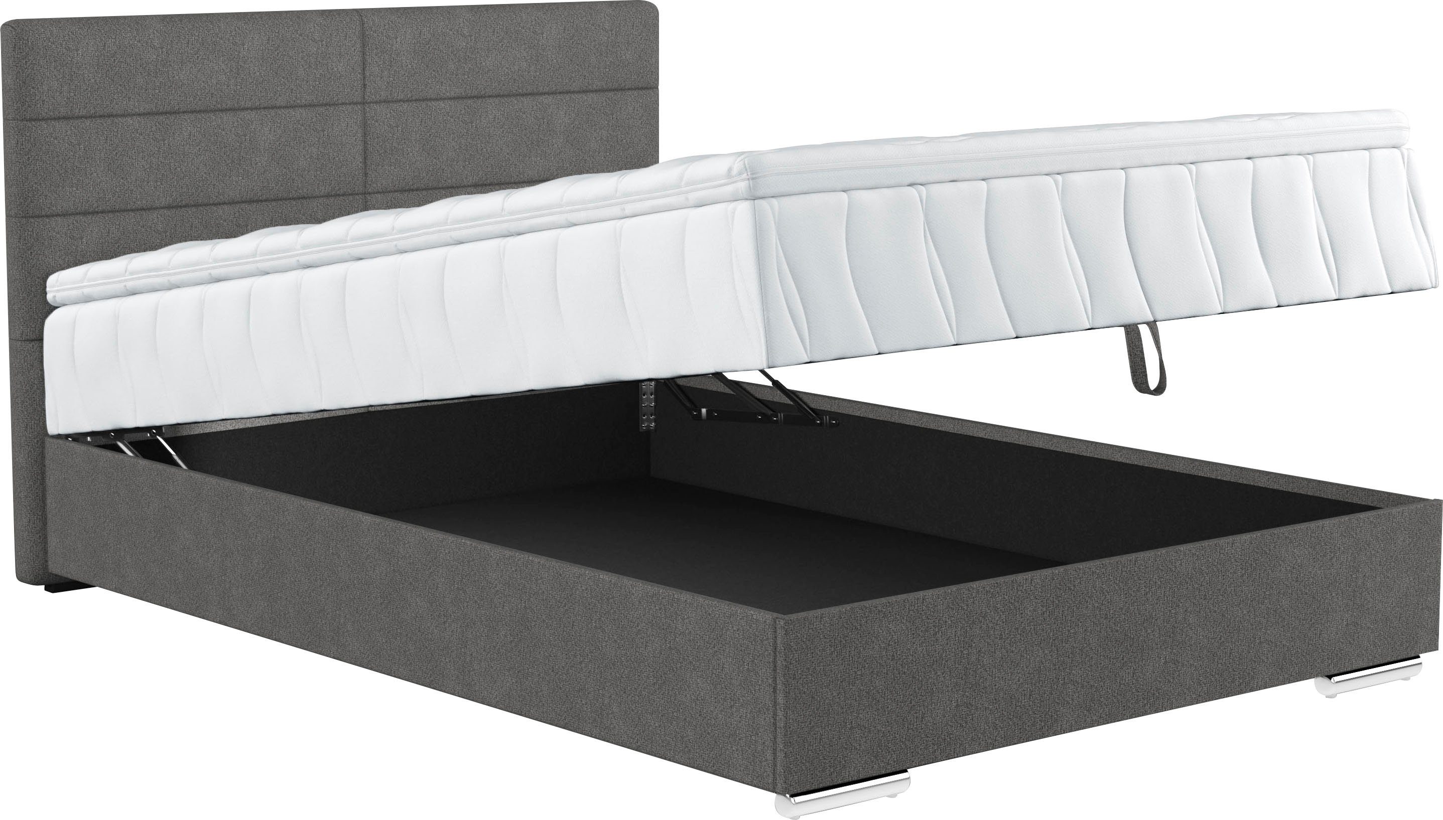 COTTA Boxspring Tom met bedkist, topmatras en sierkussen
