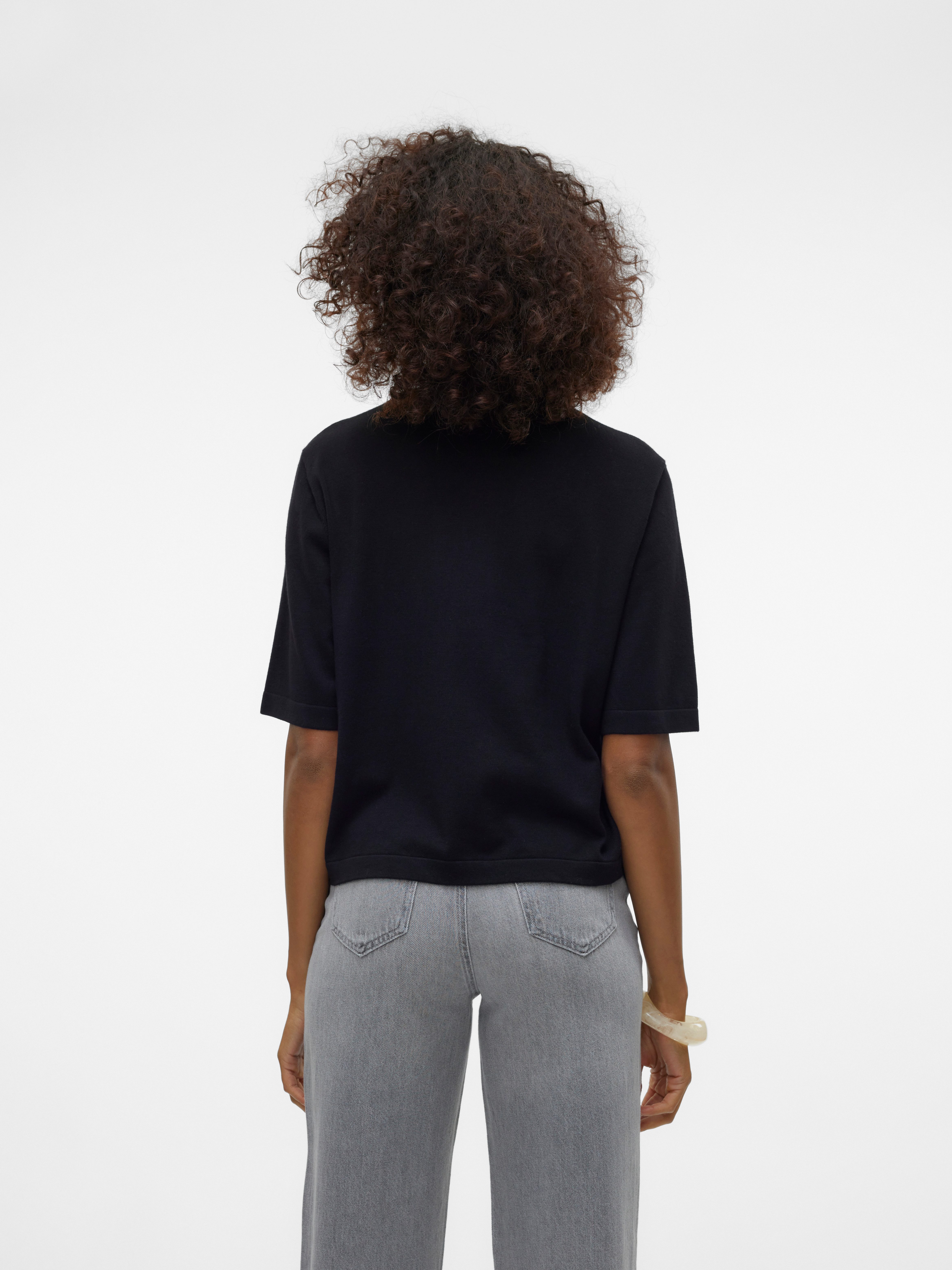 Vero Moda Trui met korte mouwen VMSILJE 2/4 O-NCK OVERSIZE PULL GA NOOS