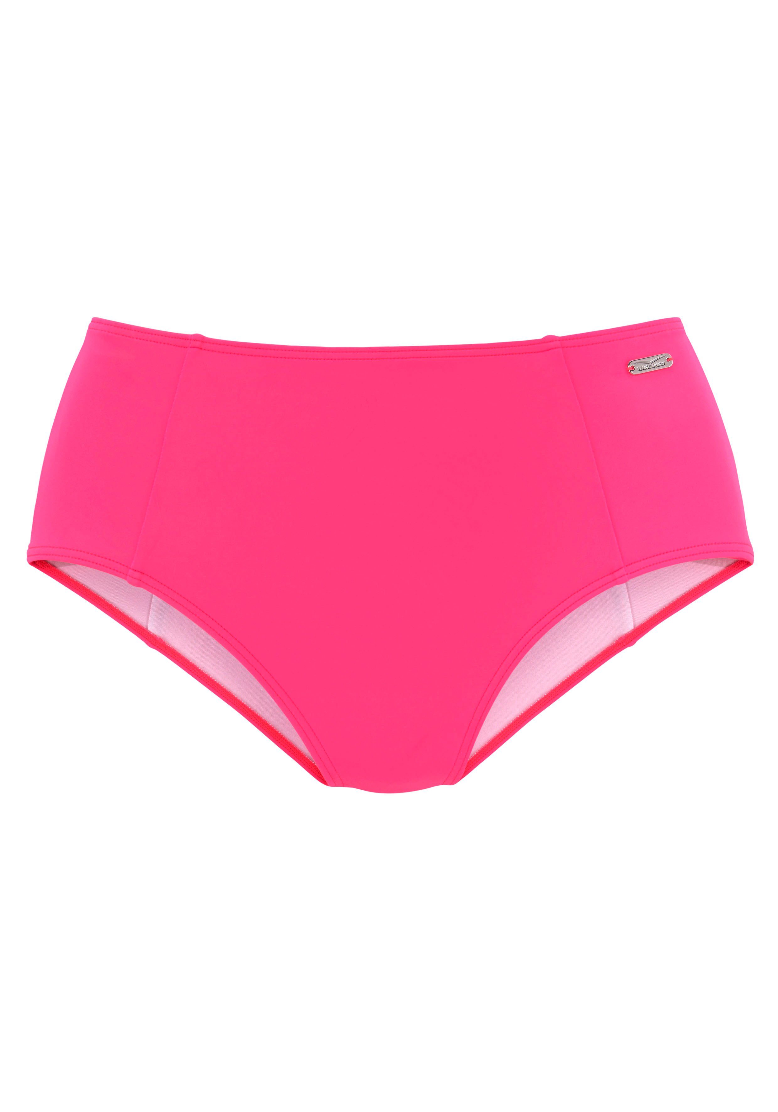 Venice Beach Highwaist-bikinibroekje Planeet in trendy belijning