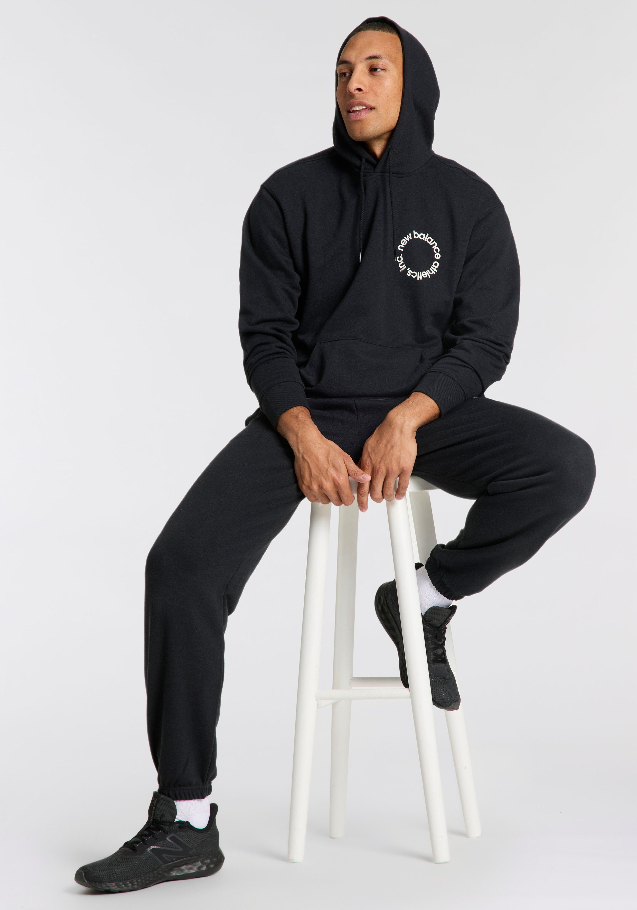 New Balance Hoodie Circularogo Hoodie TIMBERWOLF