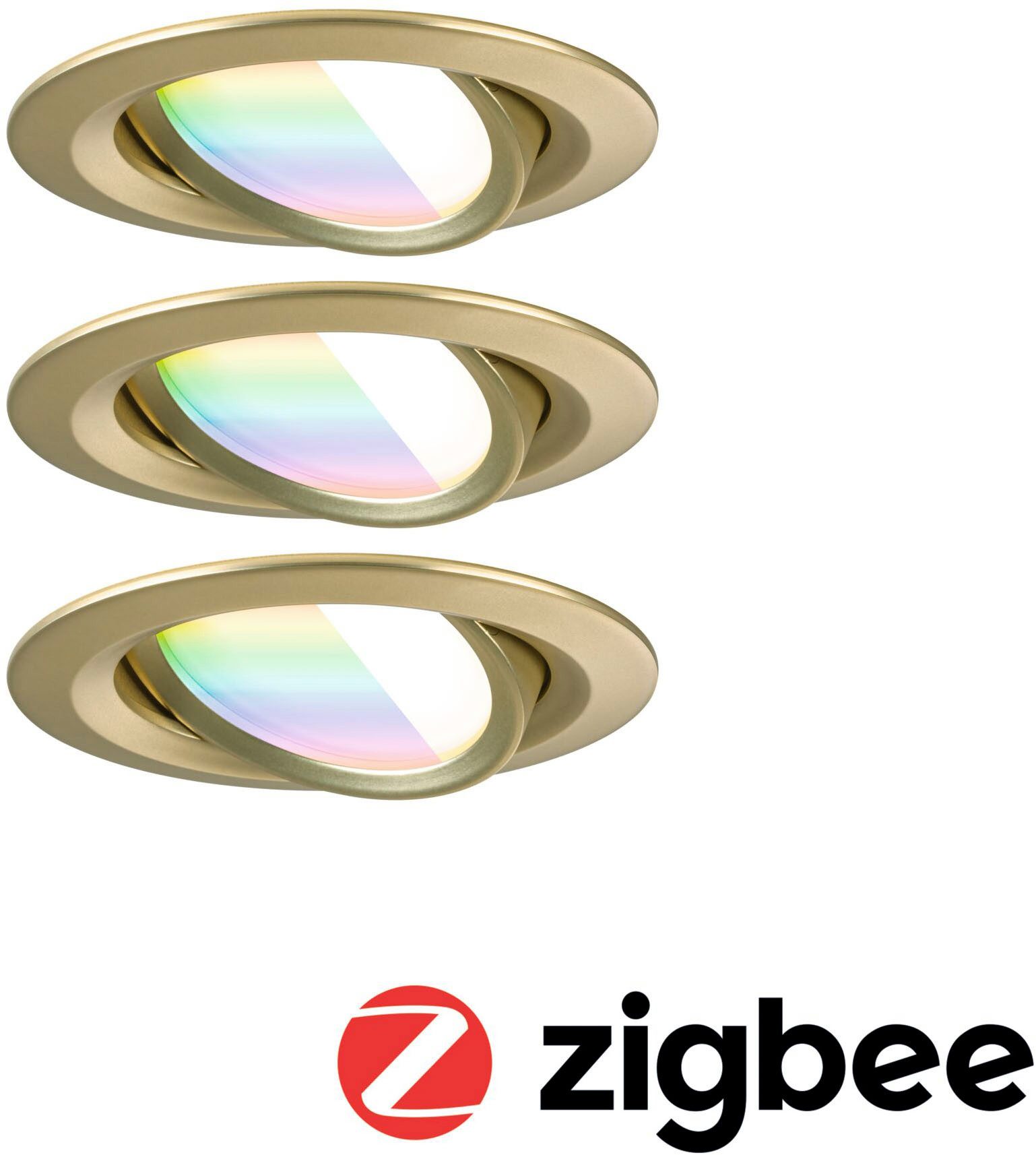 Paulmann Ledinbouwlamp LED inbouwlamp Nova Coin rond 84mm 50°