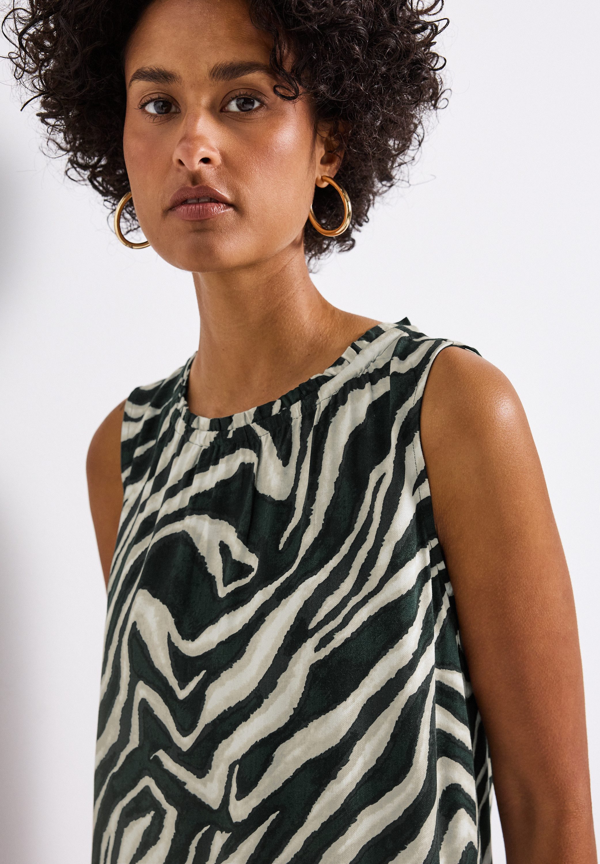 STREET ONE Mini-jurk met print all-over