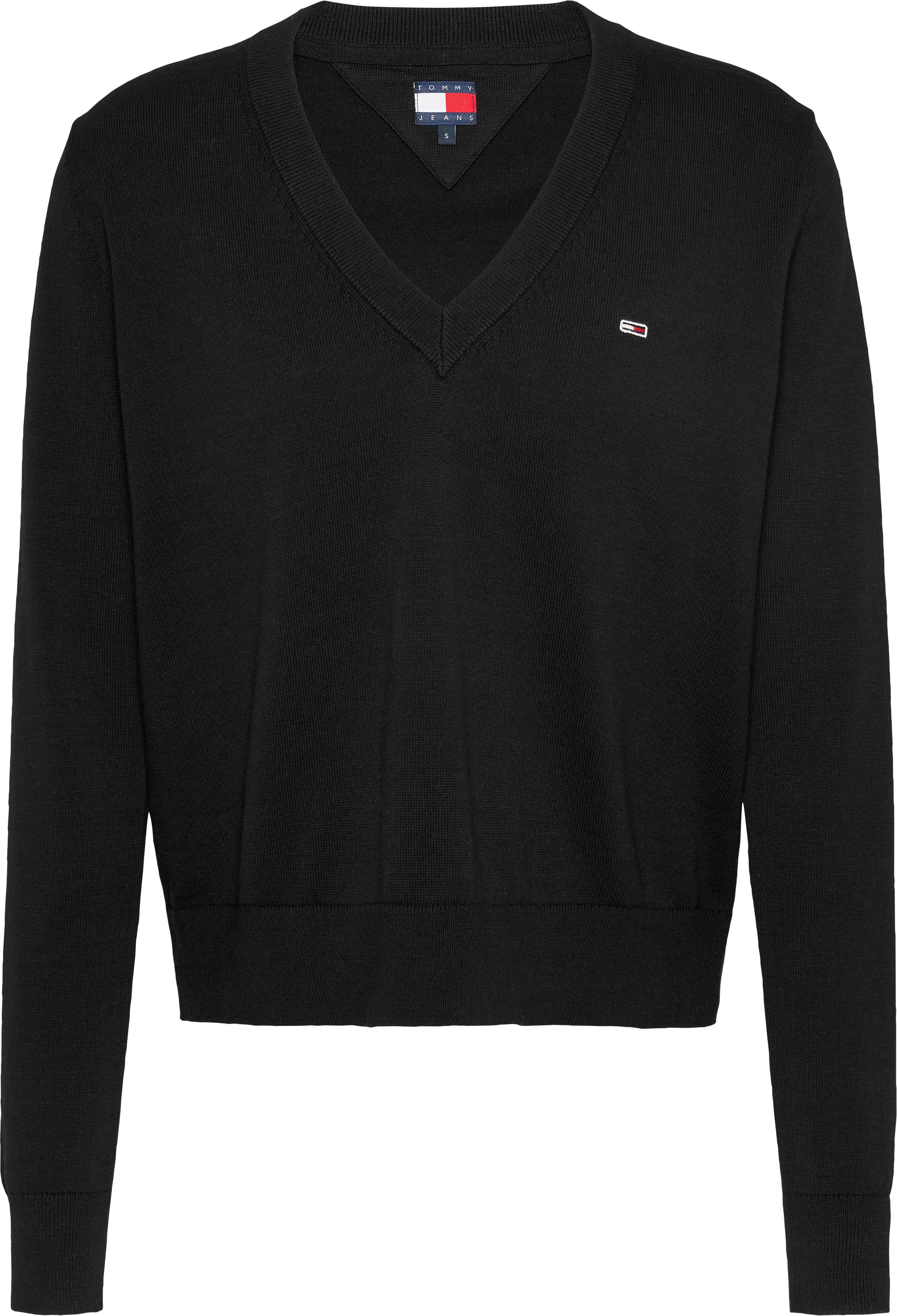 TOMMY JEANS Trui met V-hals TJW ESSENTIAL VNECK SWEATER EXT