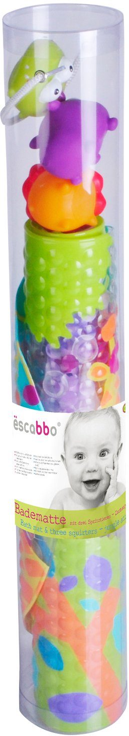 Knorrtoys® Badspeelgoed Escabbo® badmattenset, junglesafari (4-delig)