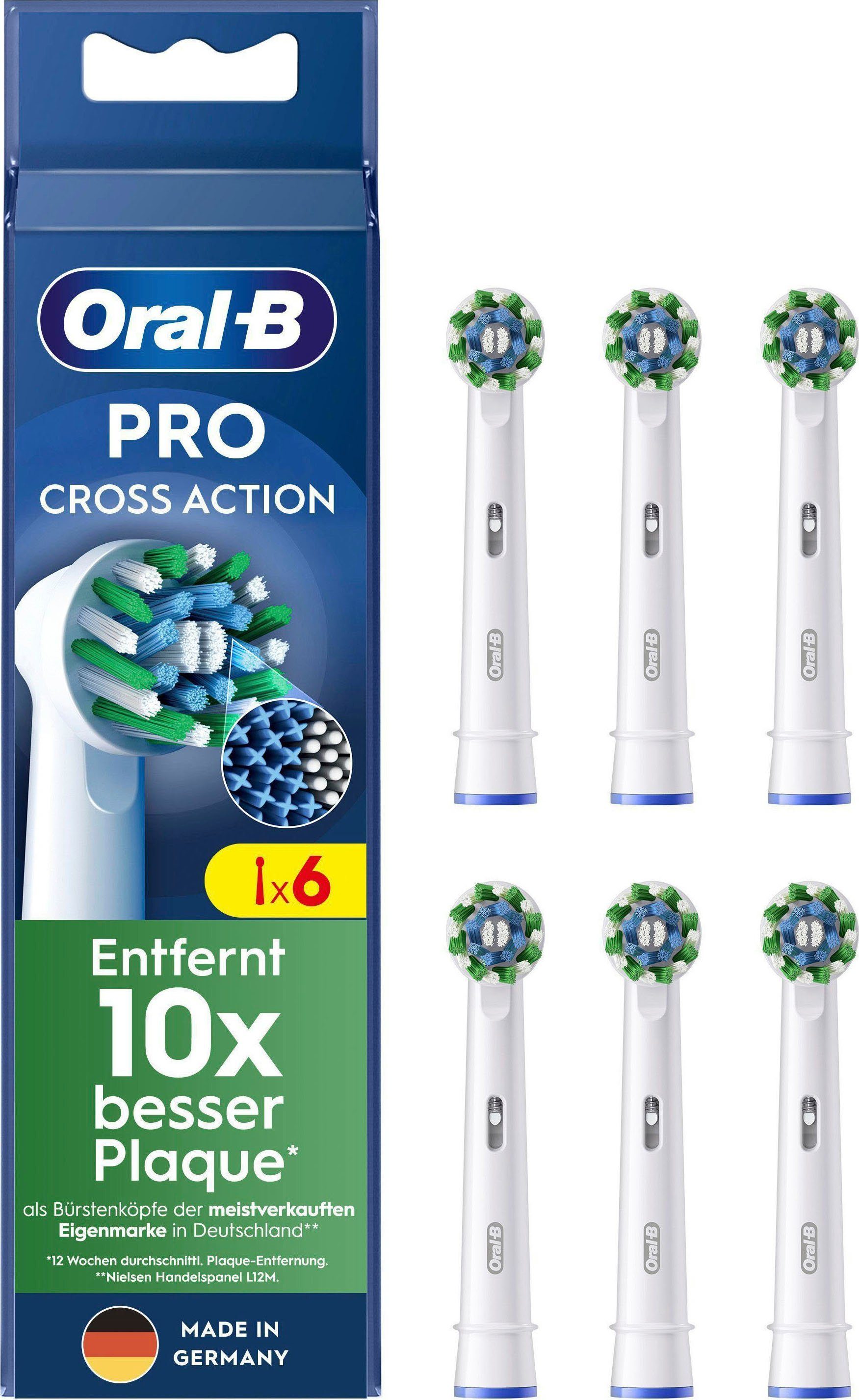 Oral B Opzetborsteltjes Pro CrossAction X-vormige borstel