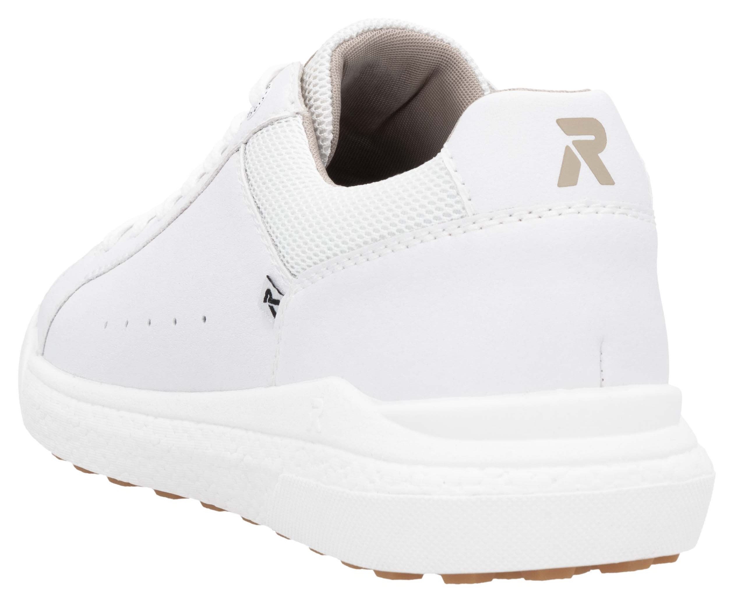 RIEKER Sport Sneakers met gepolsterde schaprand, vrijetijdsschoen, lage schoen, veterschoen