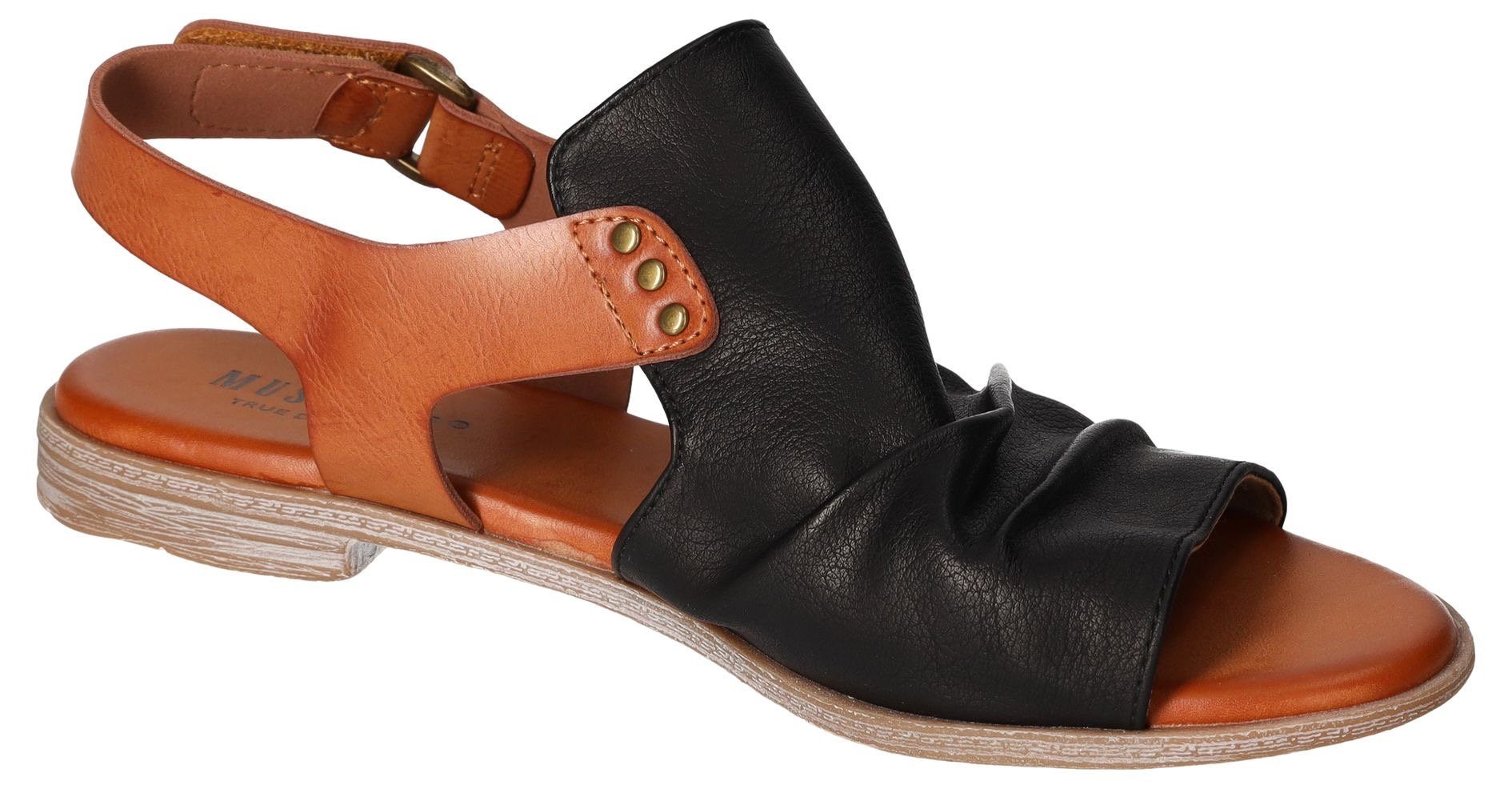 Mustang Shoes Sandalen zomerschoen, sandaal, blokhak, met klittenbandsluiting