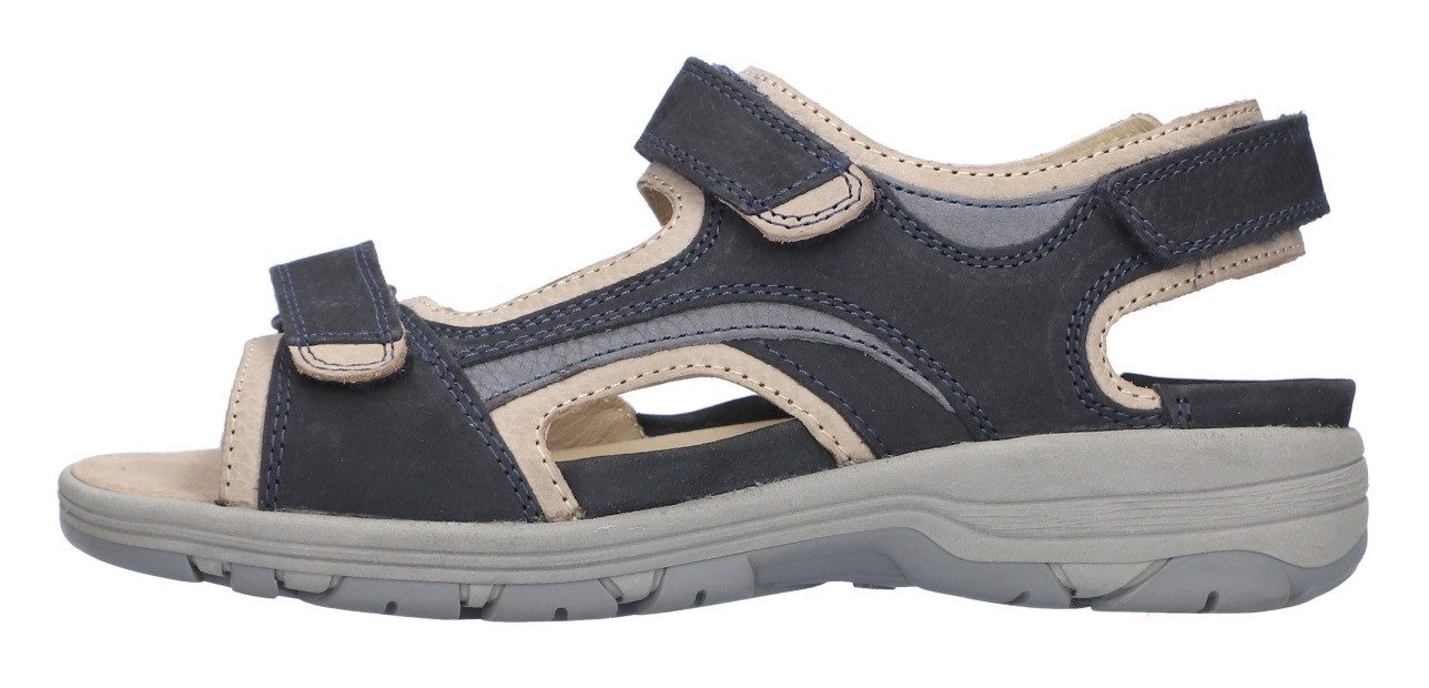 Waldläufer Sandalen zomerschoen, outdoorschoen, sleehak, in trekkinglook, h-breedte