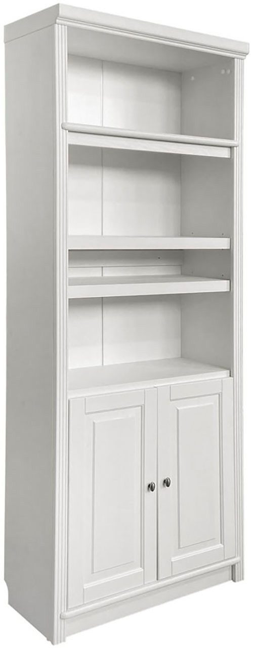 Home affaire Boekenkast Soeren van massief grenen, hoogte 220 cm, met 2 houten deuren, veel bergruimte