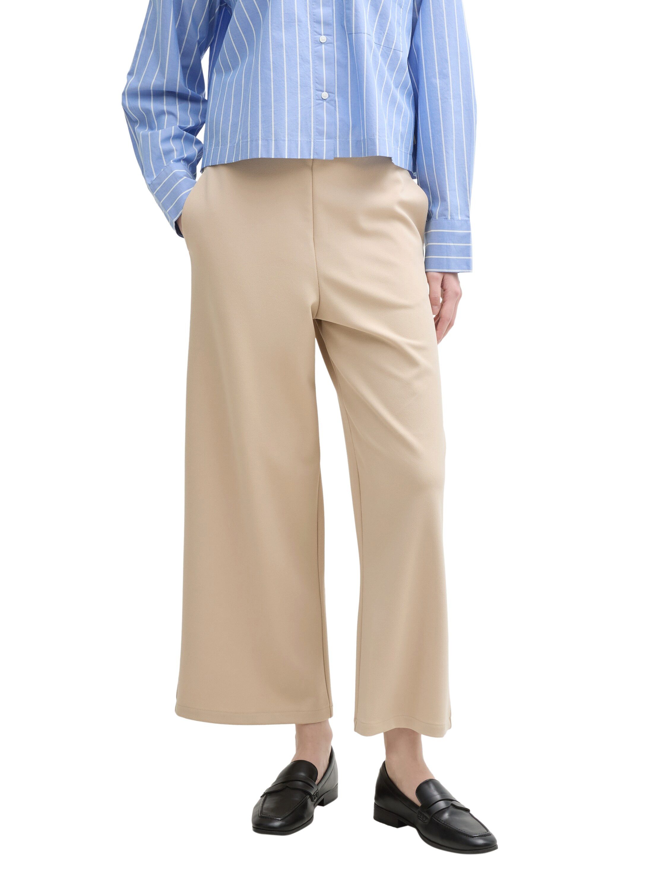 Tom Tailor Denim Culotte met steekzakken