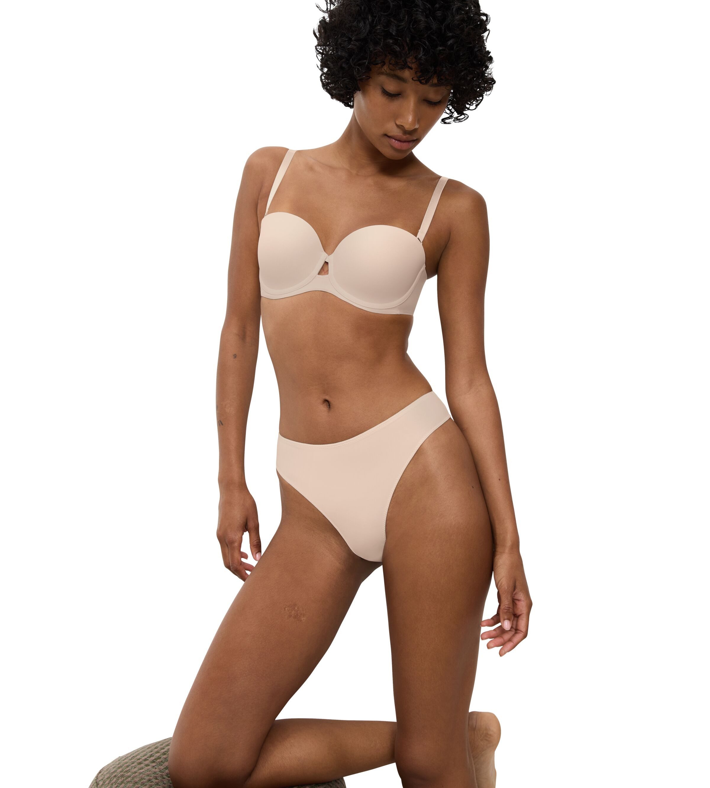 Triumph Bh met steuncups Pure Micro WDP Cup A-E afneembare bandjes beugel-bh