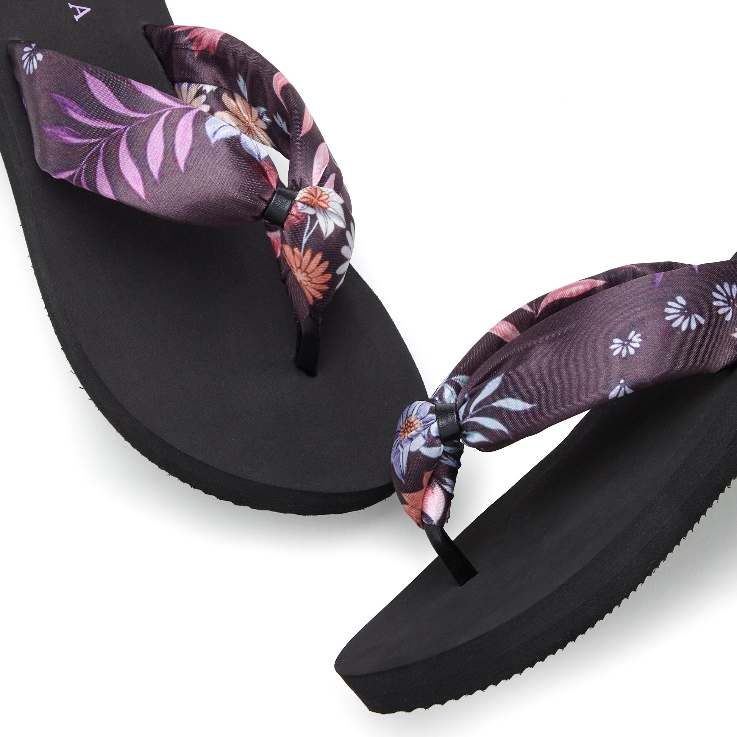 Lascana Badslippers Sandaal, pantoletten, badschoen ultralicht met zacht band VEGAN