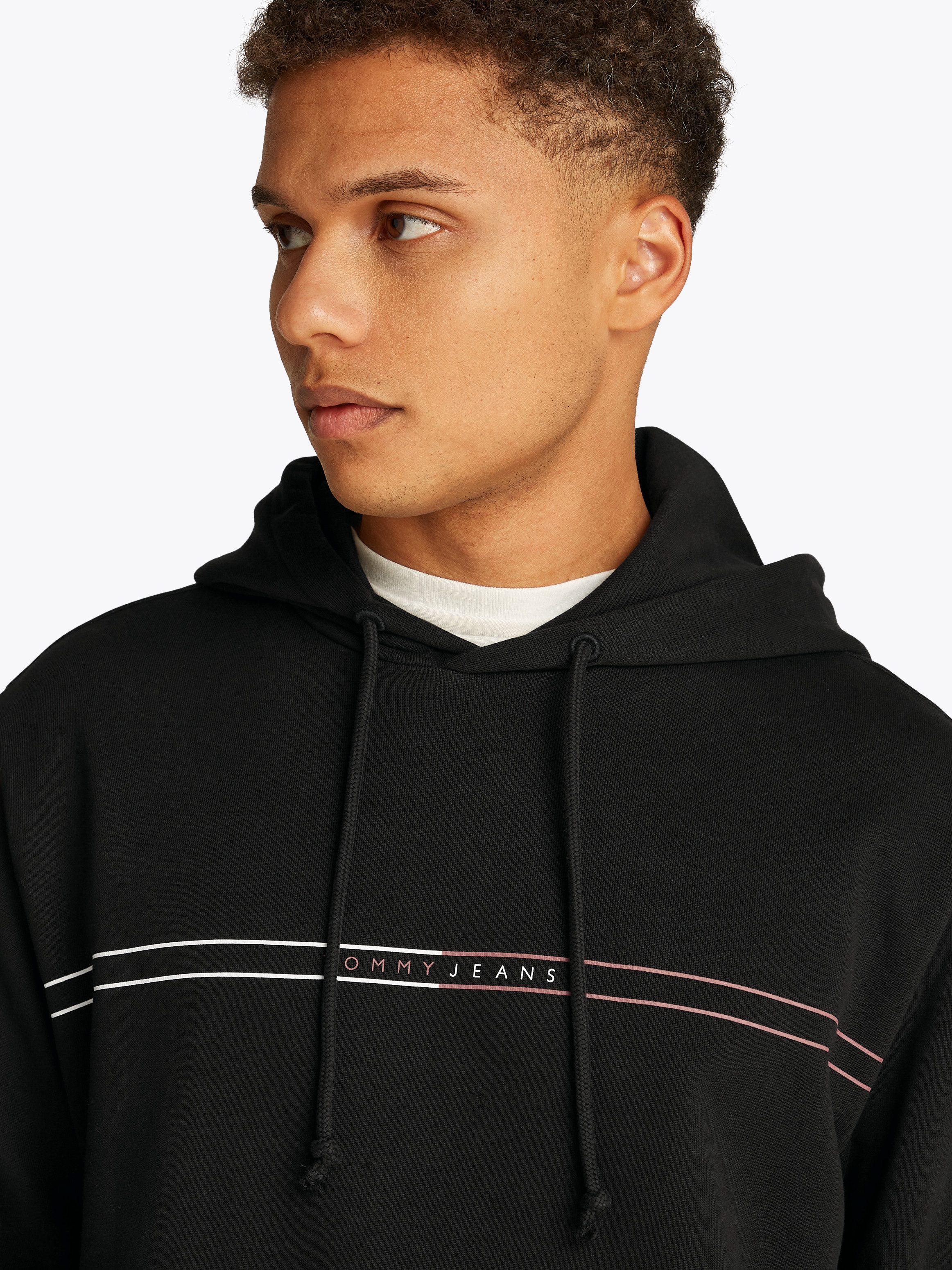 Tommy Jeans Plus Hoodie TJM REG ENTRY GRAPHIC HOODIE EXT