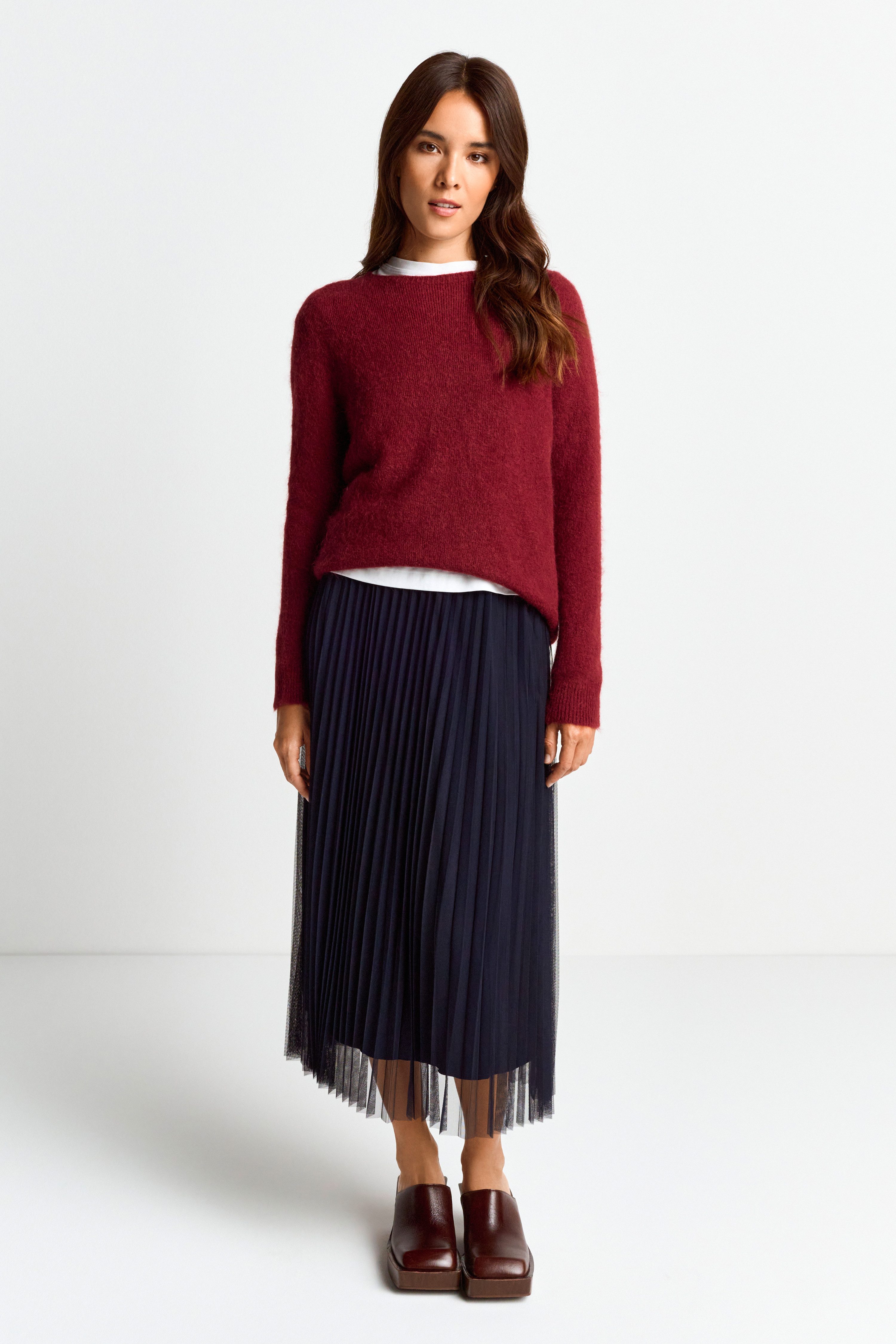 Rich & Royal Gebreide trui Cozy Crew neck