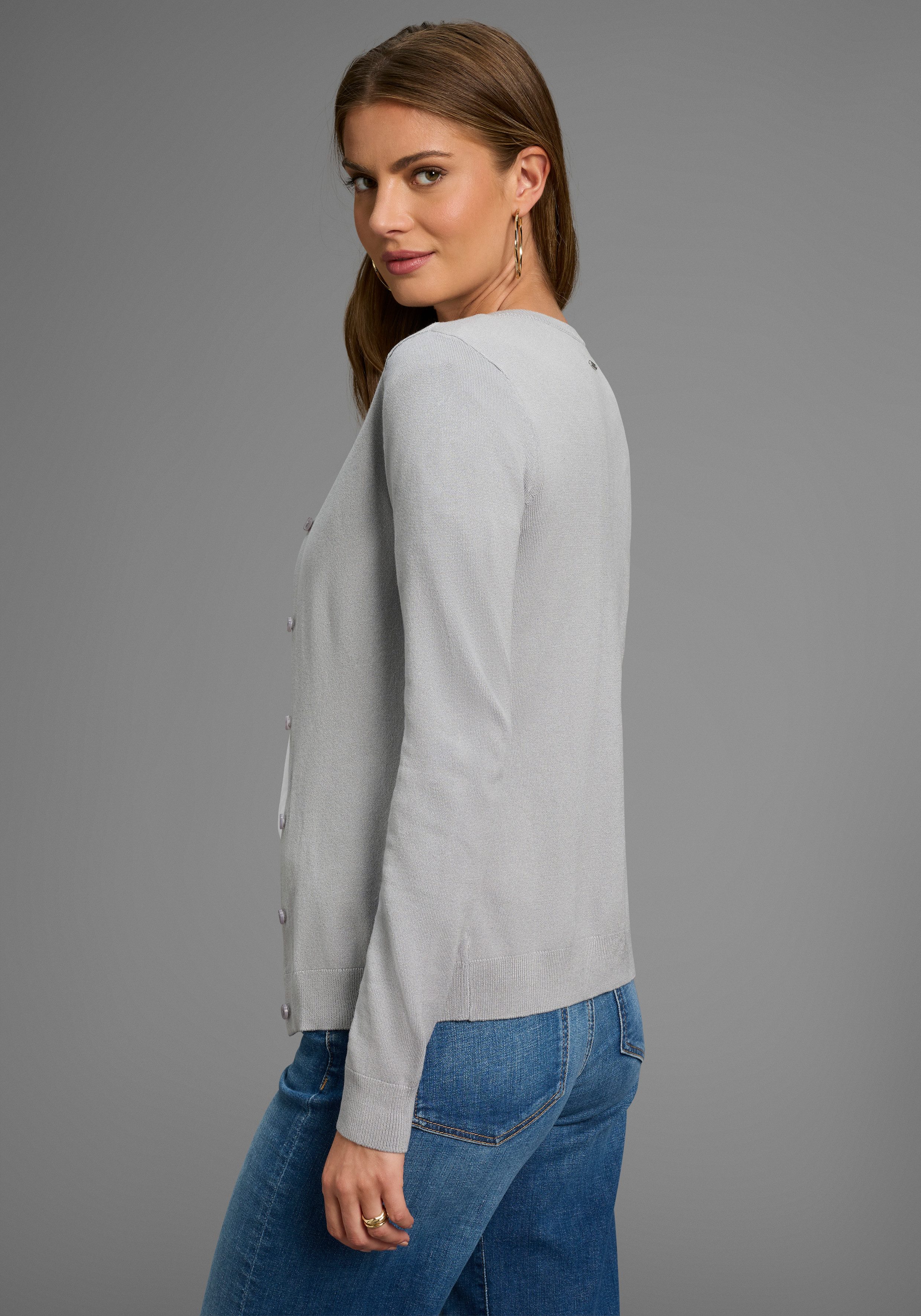 Laura Scott Vest met knoopsluiting
