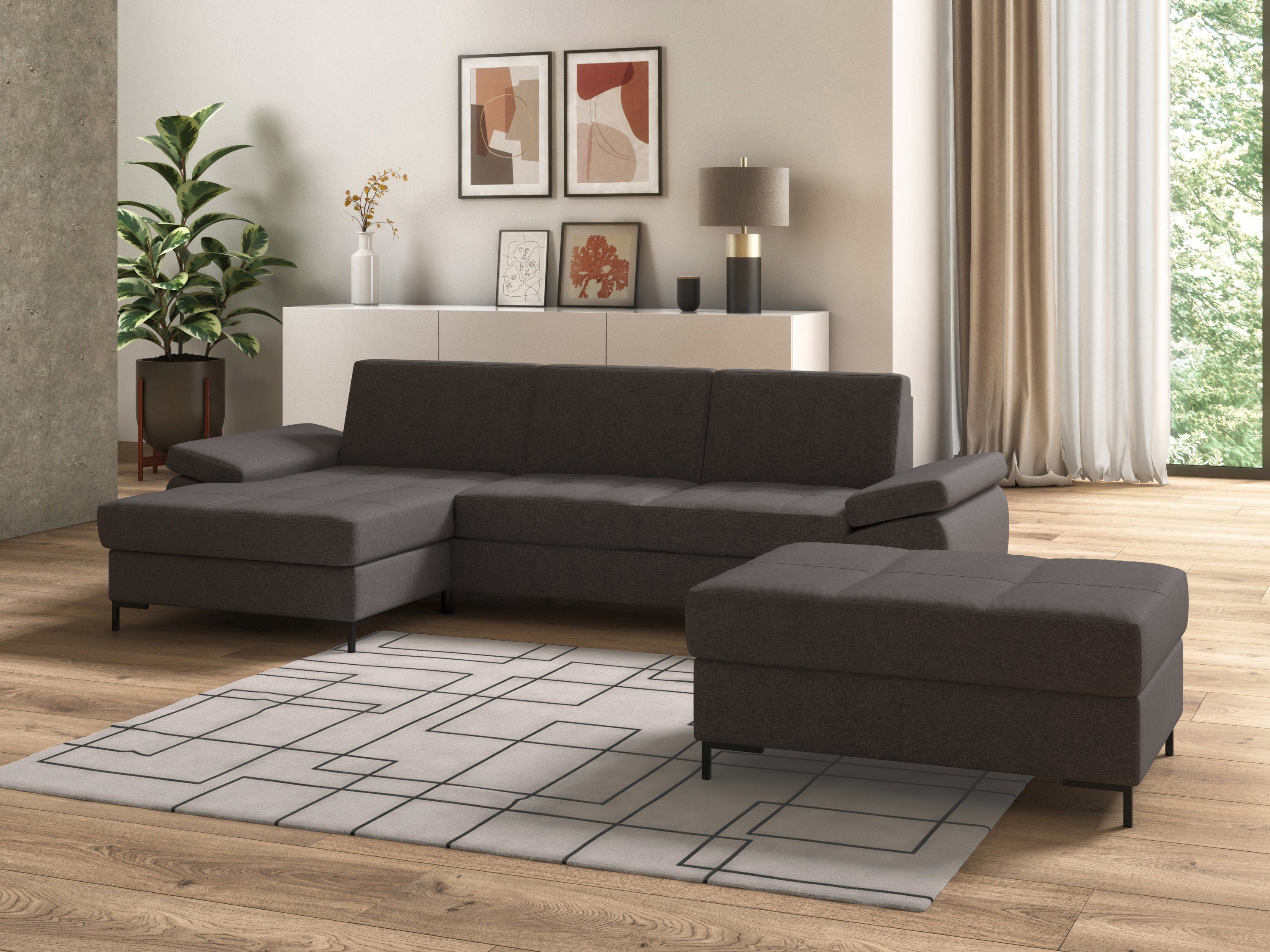 DOMO collection Hocker Capelo inclusief binnenvering