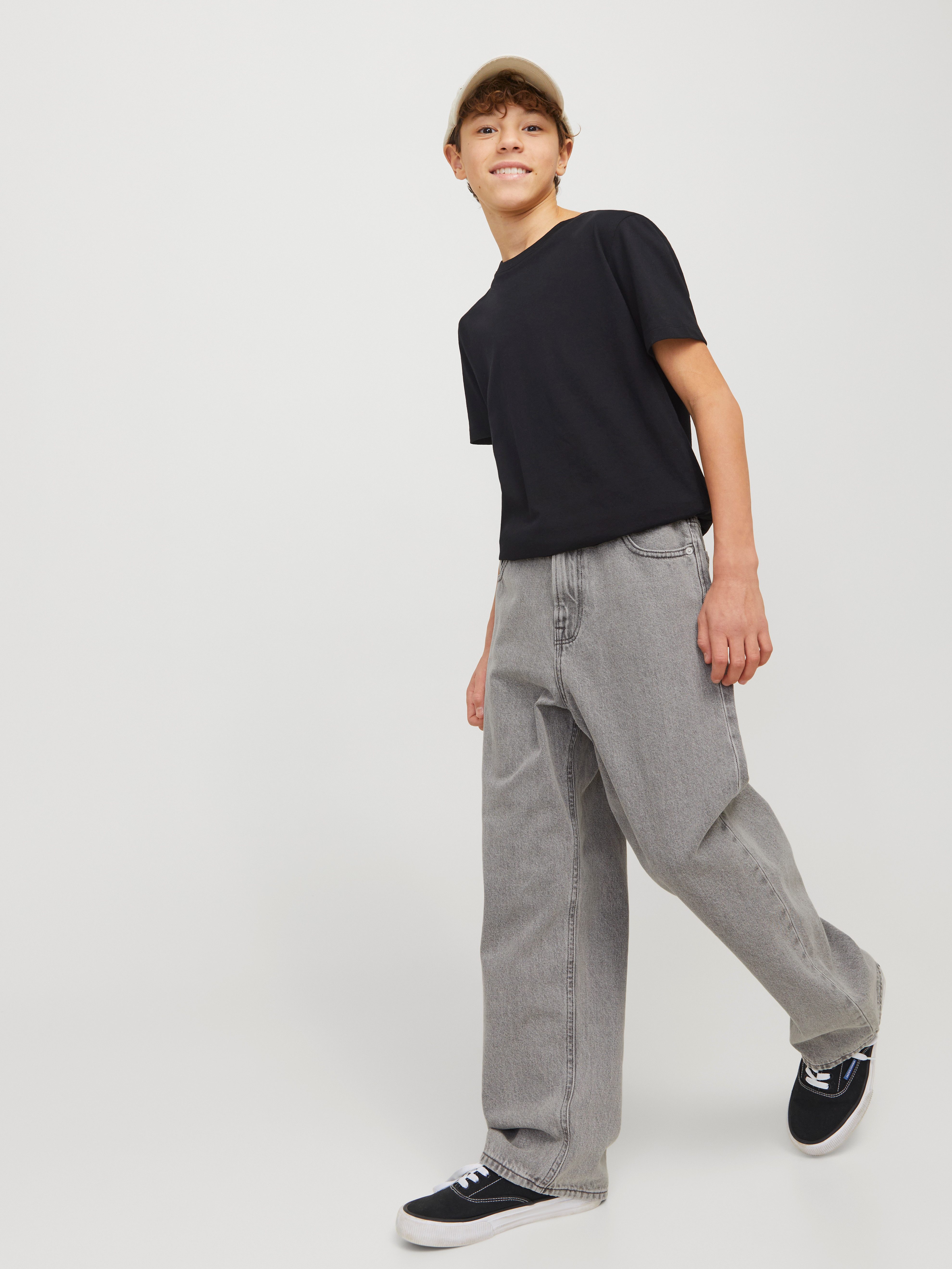 Jack & Jones Junior Relax fit jeans JJIALEX JJORIGINAL SQ 852 NOOS JNR