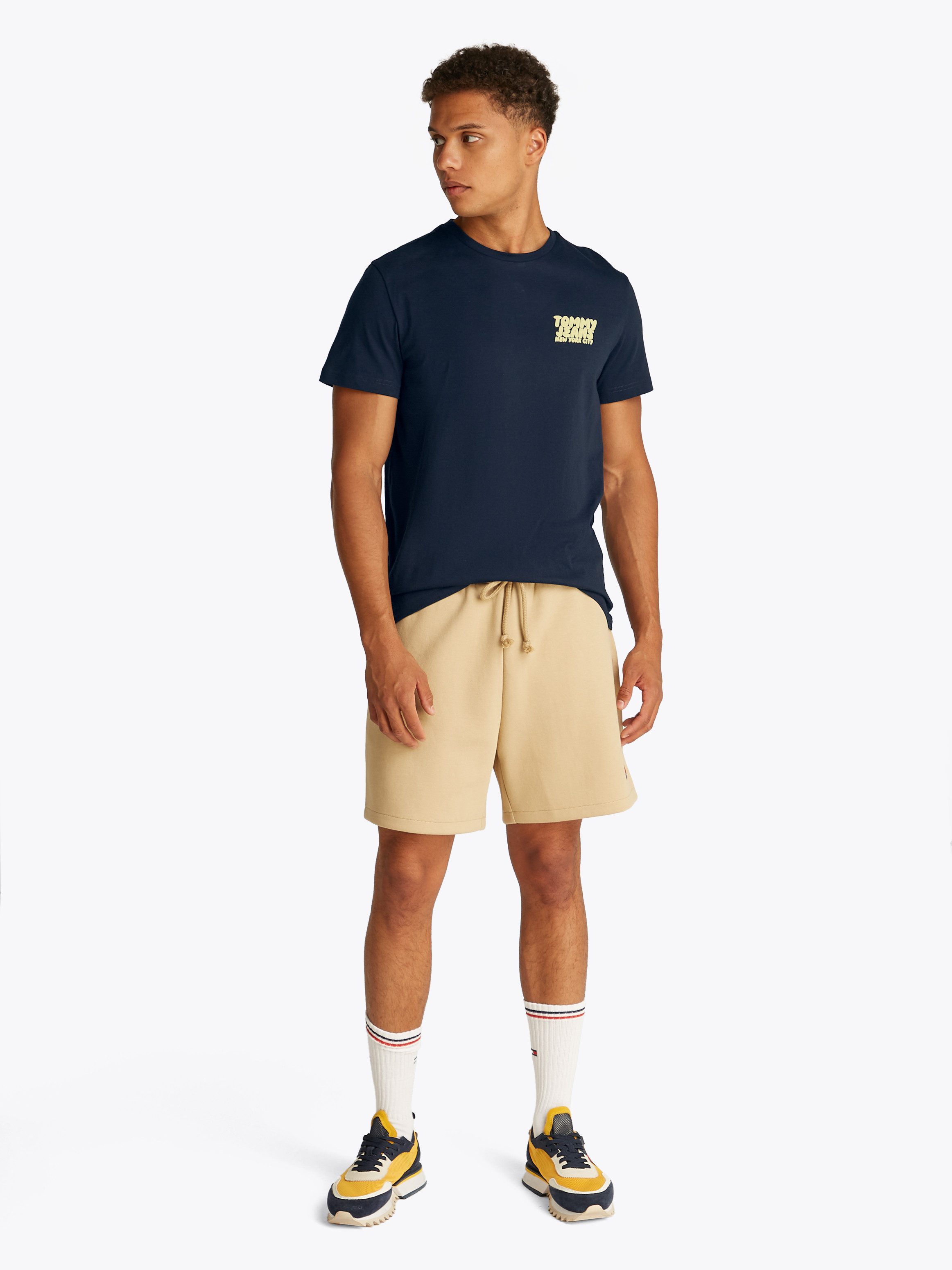 TOMMY JEANS T-shirt TJM SLIM BUBBLE PRINT SS TEE EXT
