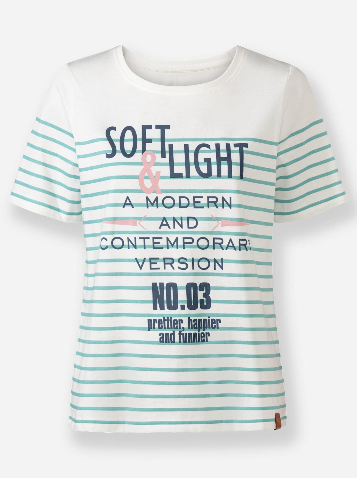 Casual Looks Shirt met korte mouwen (1-delig)